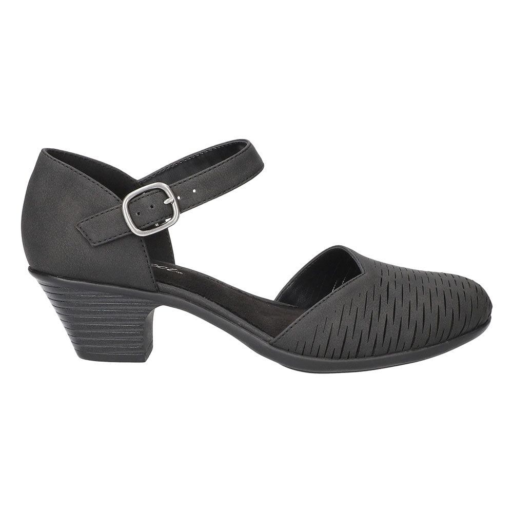 Justina Cut Out Round Toe Block Heel Pumps、mySite、gtrtttuynbv