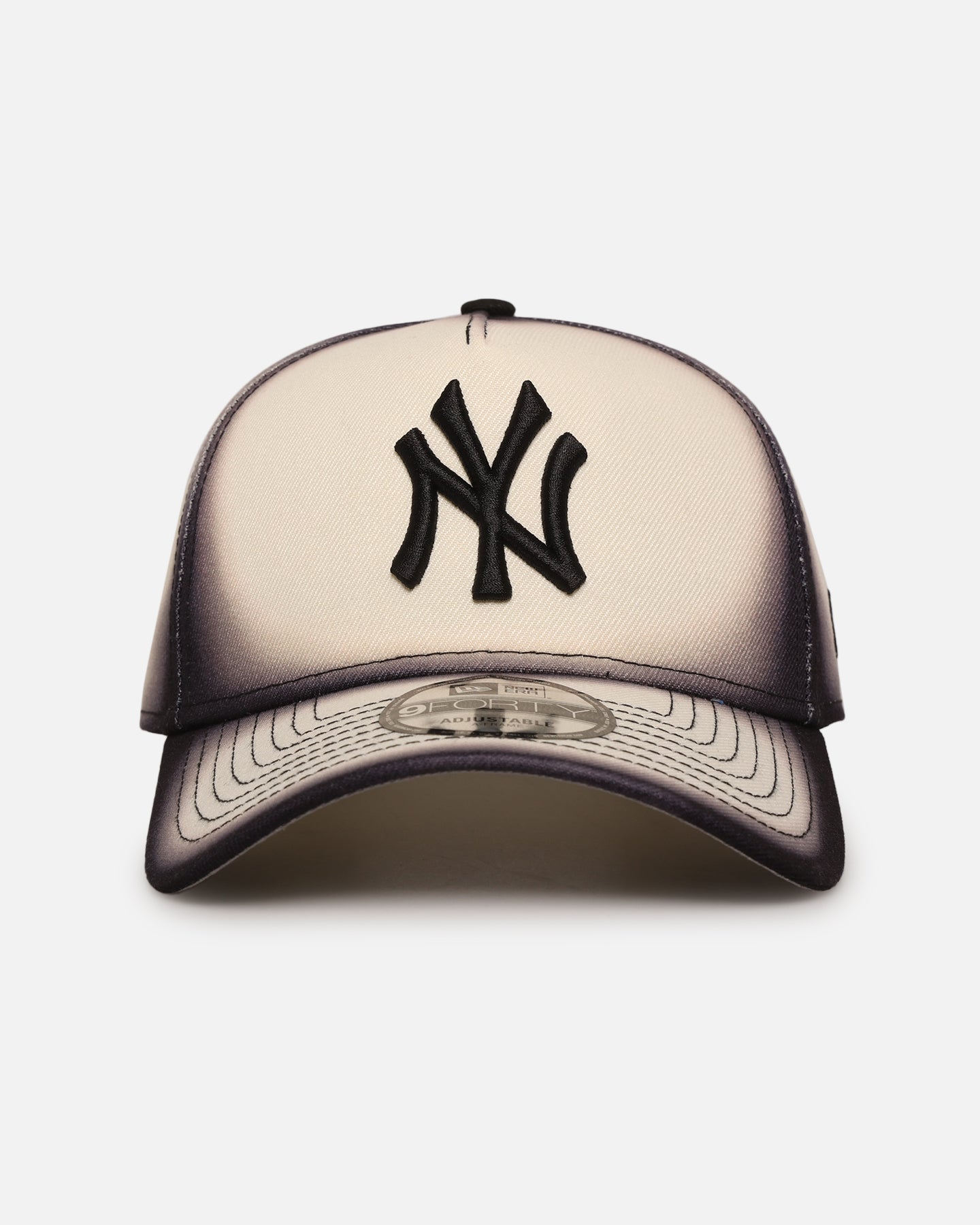 New Era New York Yankees 'Gradient Edge' 9FORTY A-Frame Snapback Black、mySite、zt4zffjzw