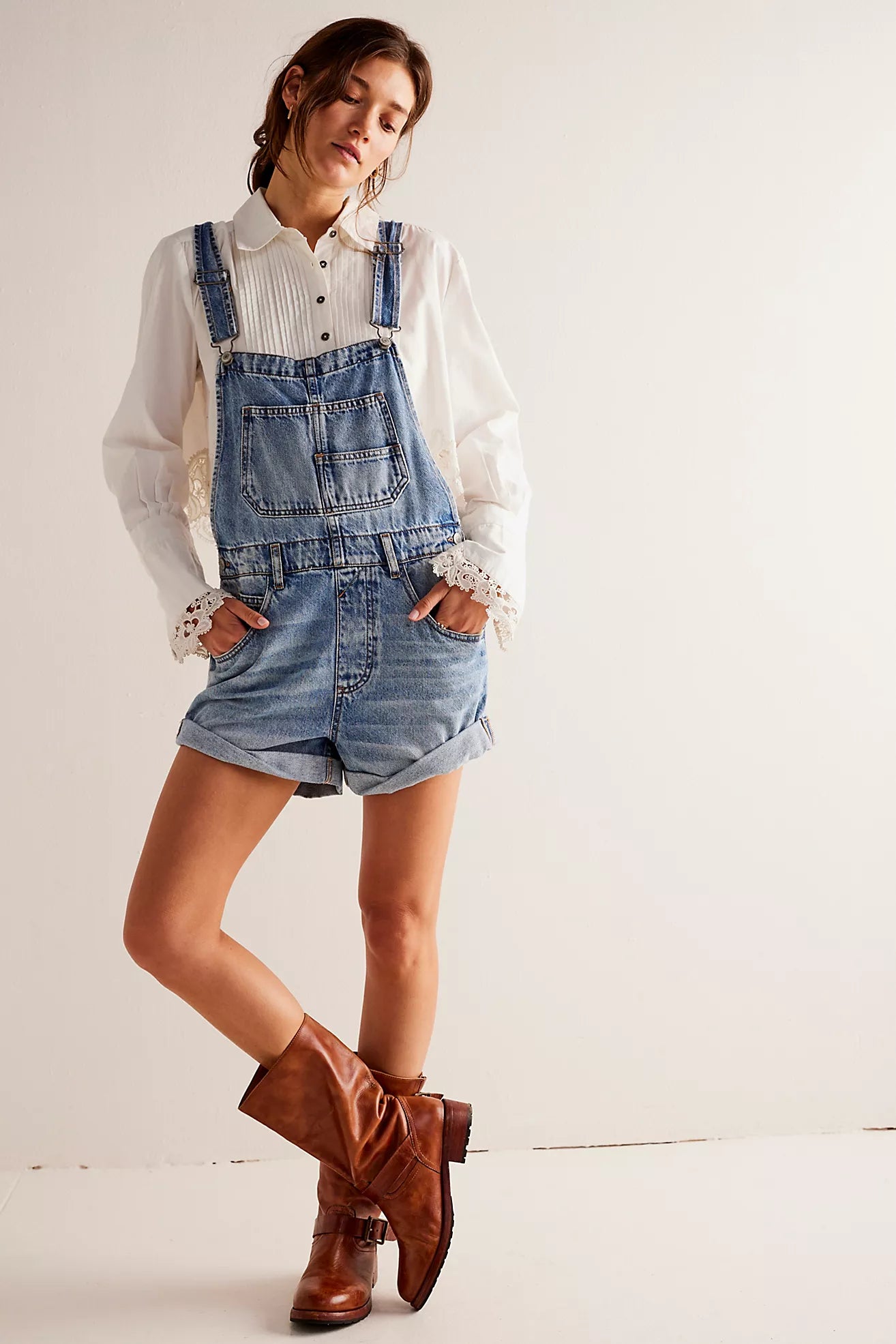 We The Free People Ziggy Shortalls、mySite、garagedoors4me