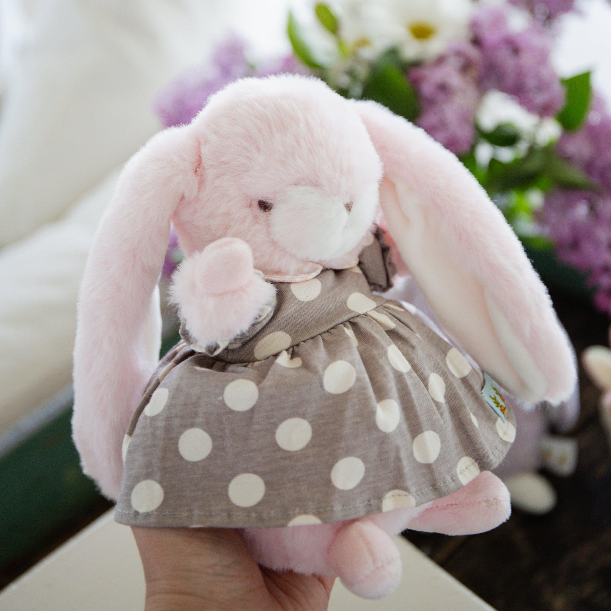 RETIRED - Kiddo's Closet Polka Dot Dress - Gray & Cream、mySite、g9winljtr