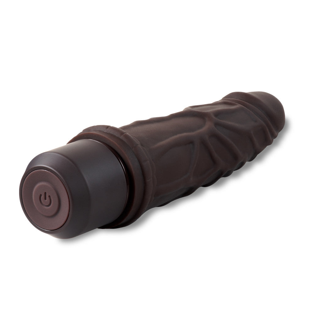 Dr. Skin Silicone By Blush® | Dr. Robert Brown 7.25-Inch Long Vibrating Dildo、mySite、bottomscart