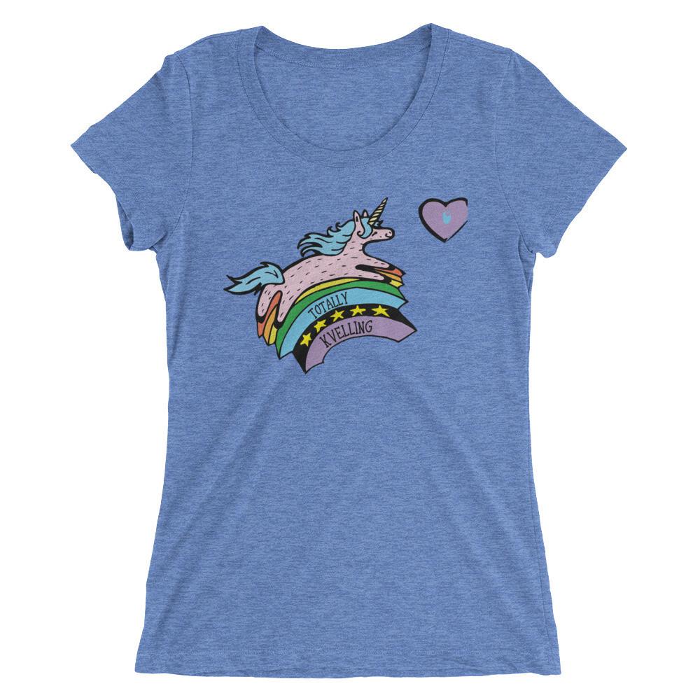 Jewnicorn Totally Kvelling Ladies' T-Shirt - Choice of Color、mySite、topwebapps
