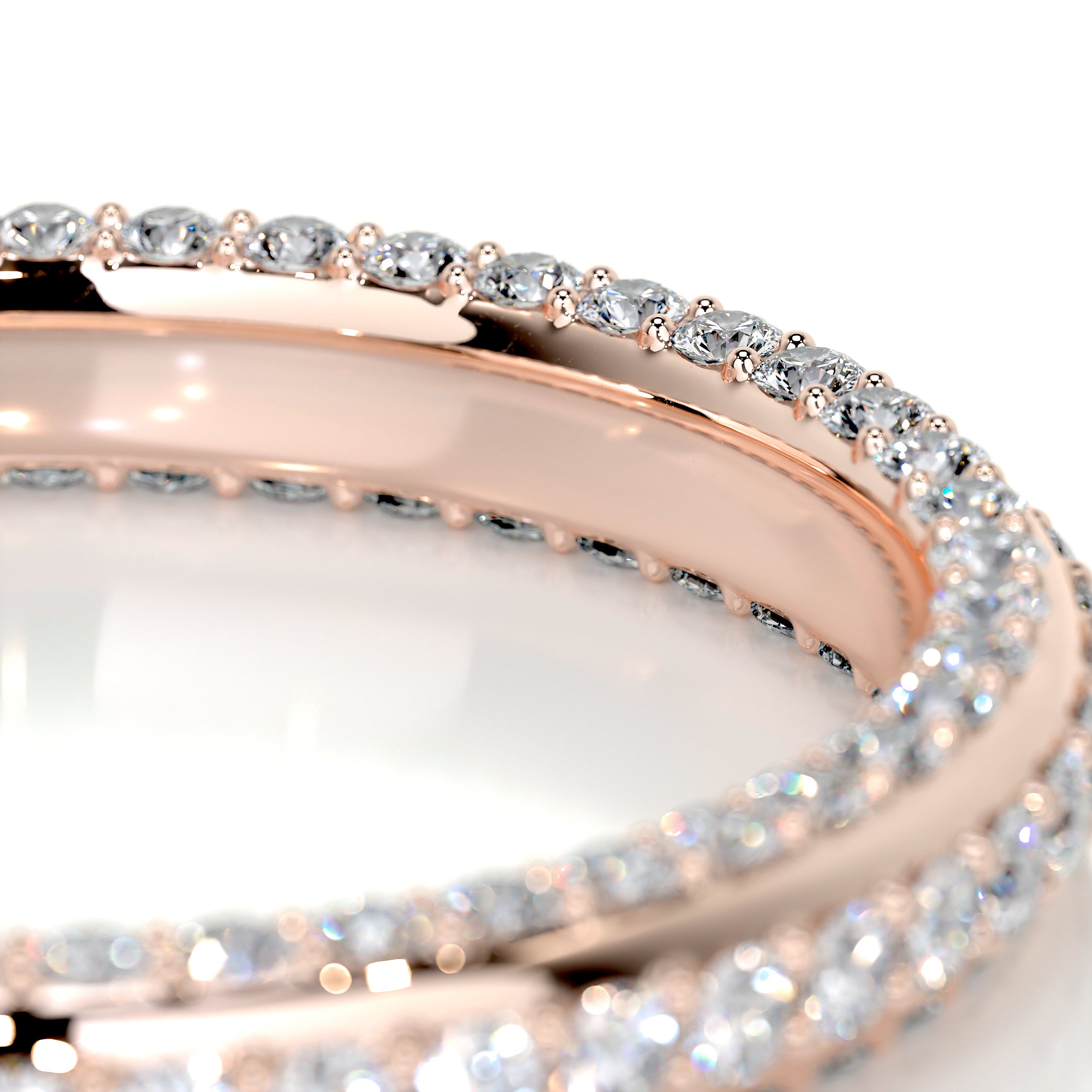 Anastasia Diamond Wedding Ring (0.75 Carat) - 14K Rose Gold、mySite、hinf8tx79