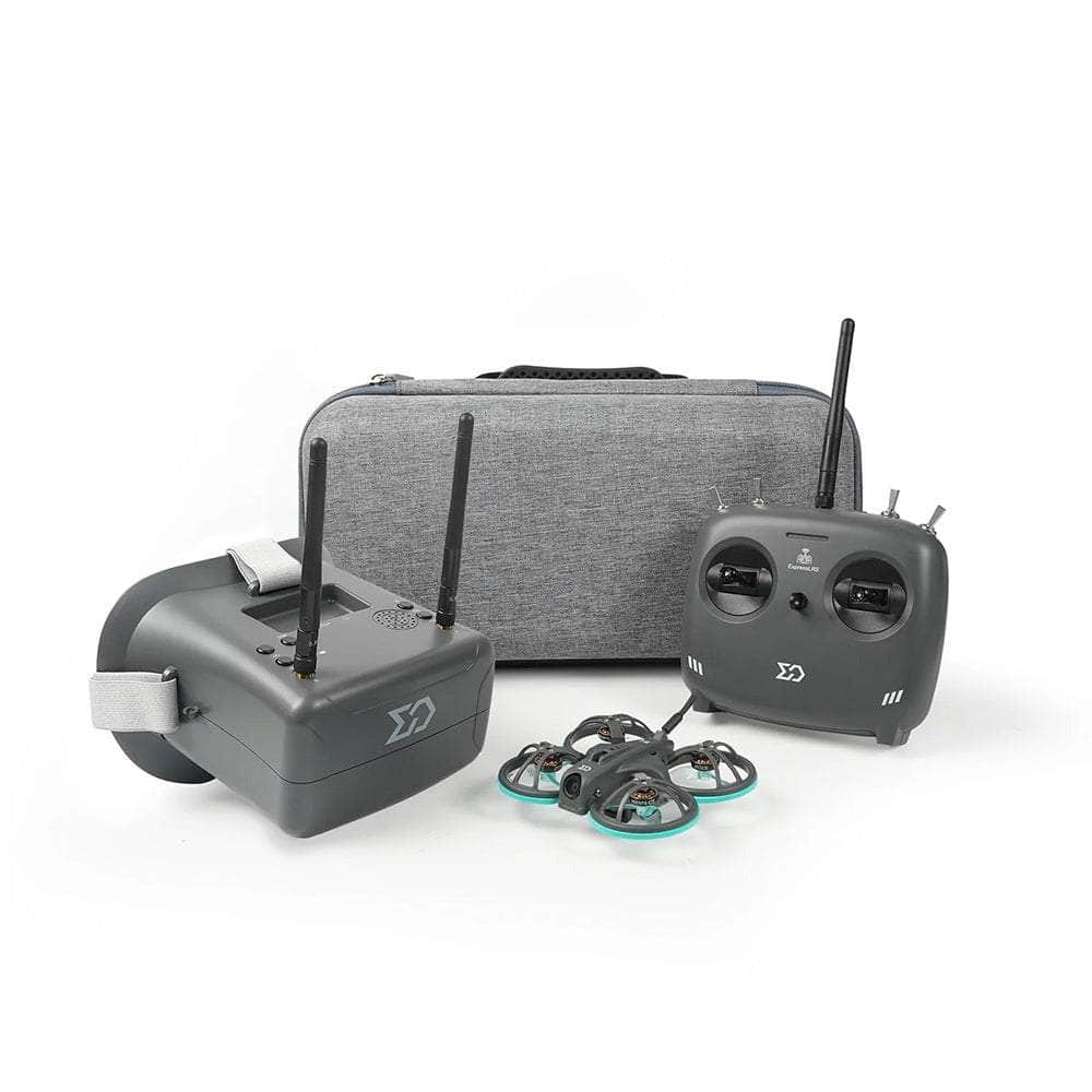  Sub250 RTF Whoopfly16 Ready to Fly ELRS 2.4GHz Analog Kit w/ Goggles, Radio Transmitter, Case & Drone、mySite、merchandisen