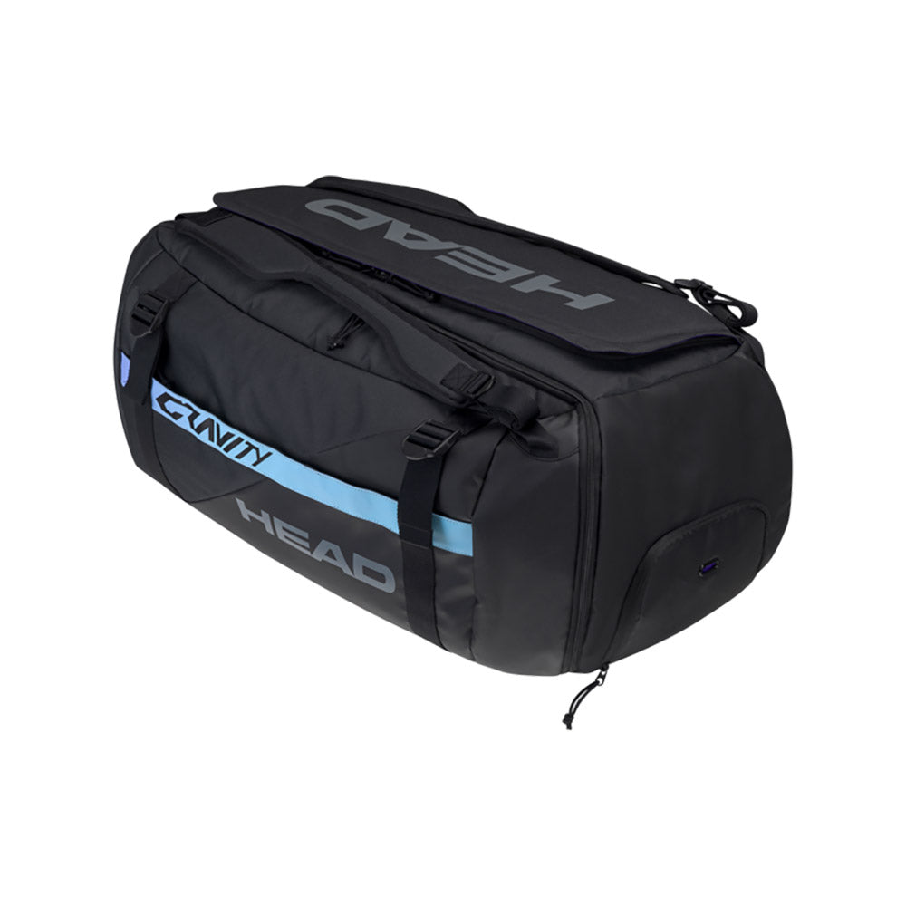 Head r-PET Gravity Duffel 12 Pack Racquet Bag (Black)