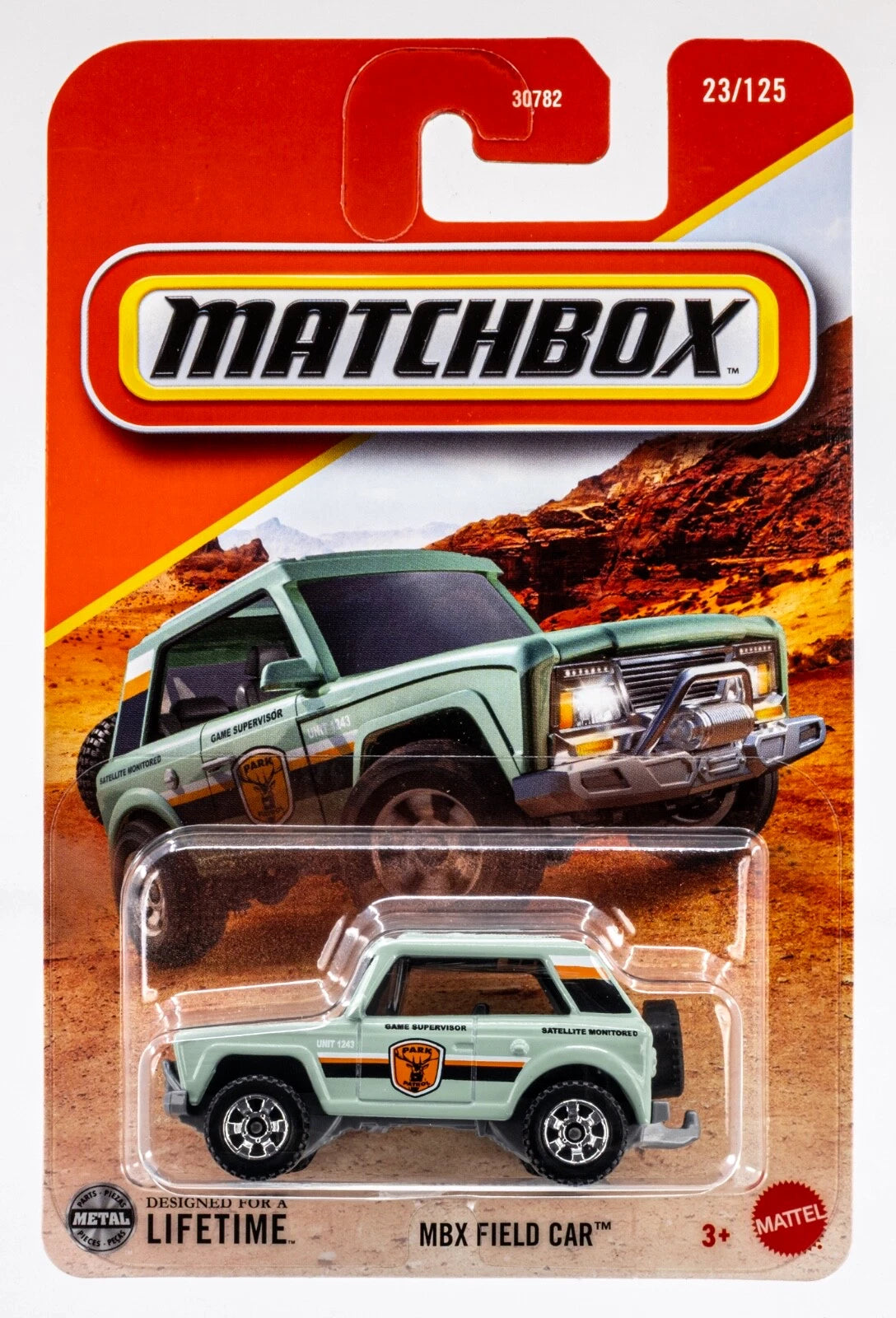 MXB Field Car #23 * National Parks * 2025 Matchbox Basic Case F、mySite、hgirdovlk