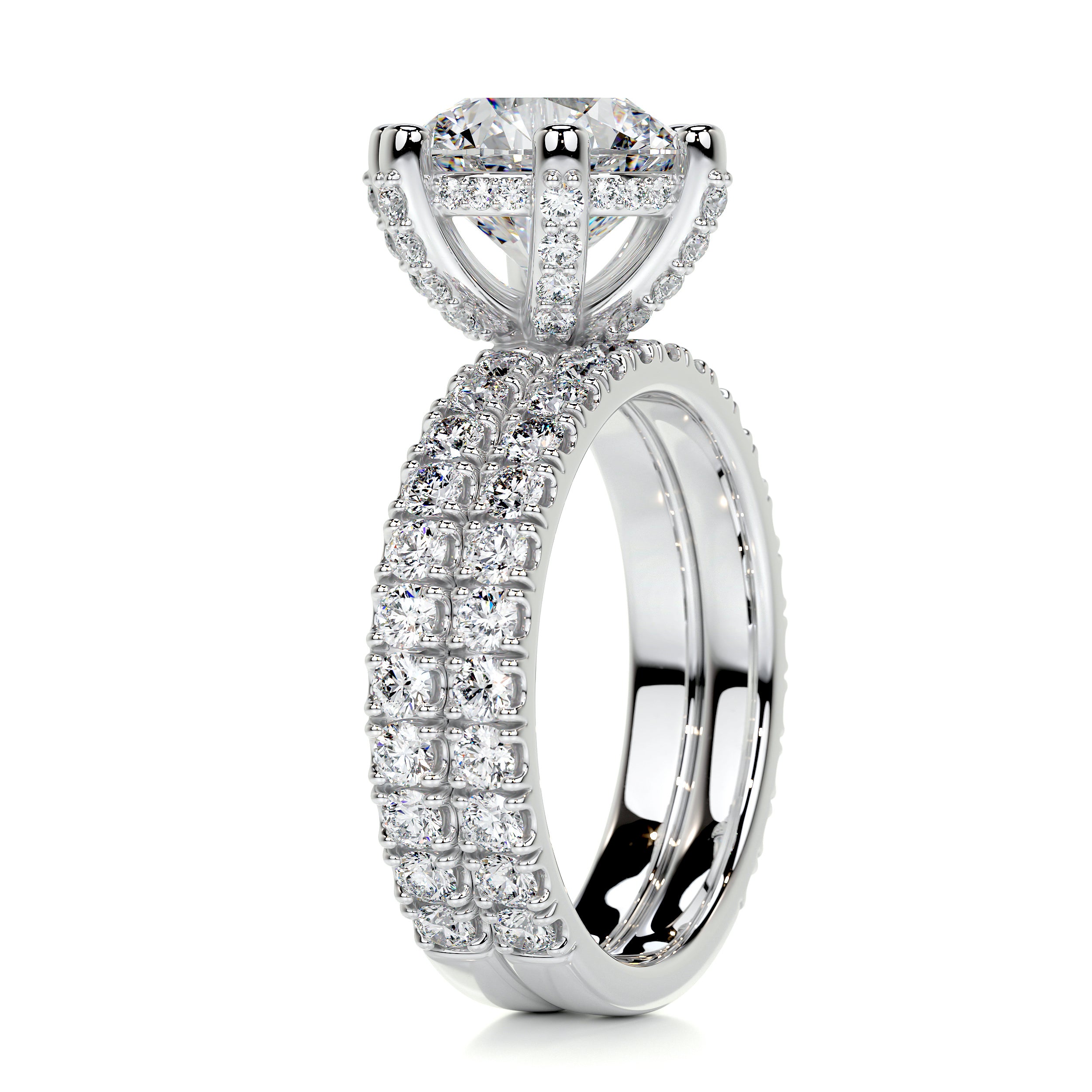 Paris Diamond Bridal Set -18K White Gold、mySite、hinf8tx79