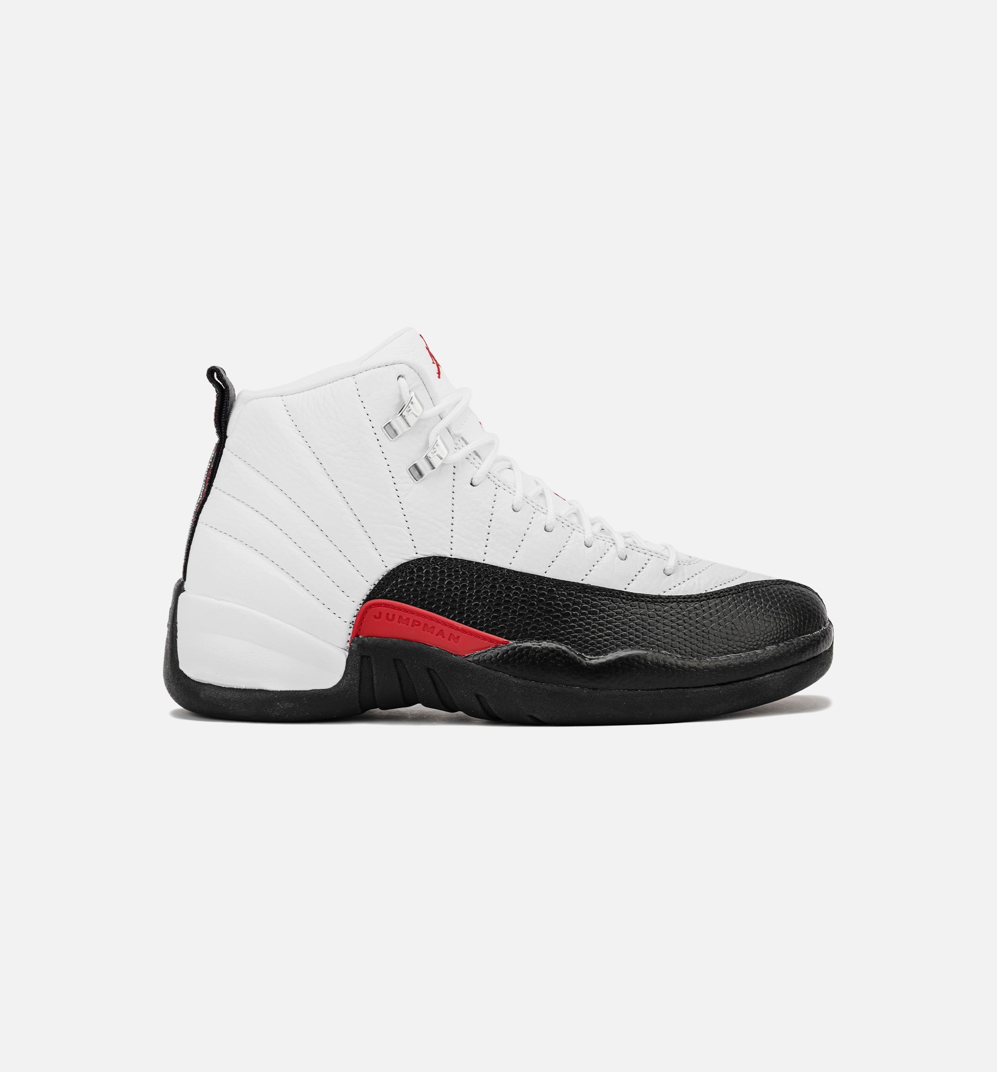 Air Jordan 12 Retro Taxi Flip Mens Lifestyle Shoe - White/Gym Red/Black Free Shipping、mySite、dreamappss