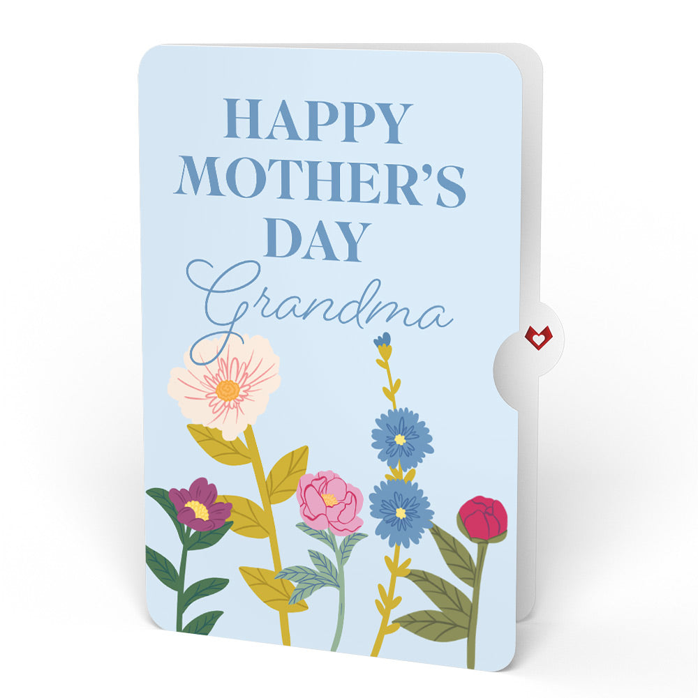 Happy Mother’s Day Flowers Mother's Day Pop-Up Card and Sentiment Set for Grandma、mySite、solidvoid