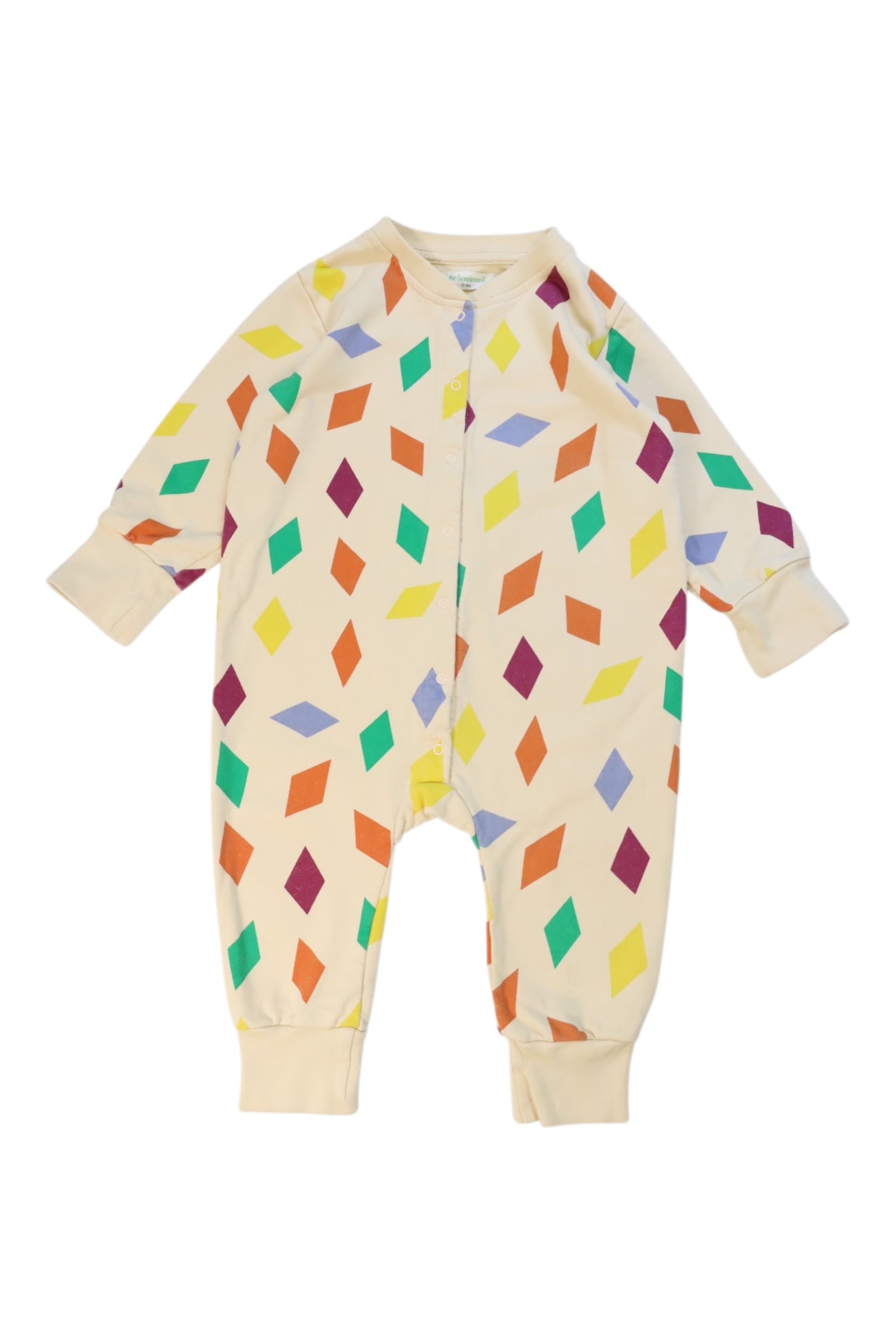 The Bonnie Mob Patterned Long Sleeve Romper 12-18M、mySite、g9winljtr