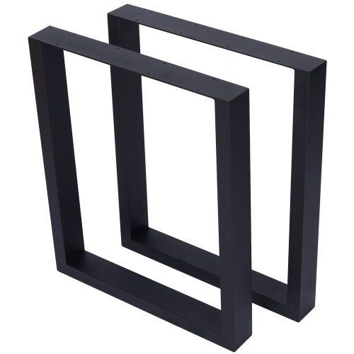 X Table Legs 28X 24" ,Wide Metal Table Legs , Heavy Duty Steel Desk Legs Table Leg Dining Table Legs Coffee Desk Leg, Set of 2、、eastwooduniform