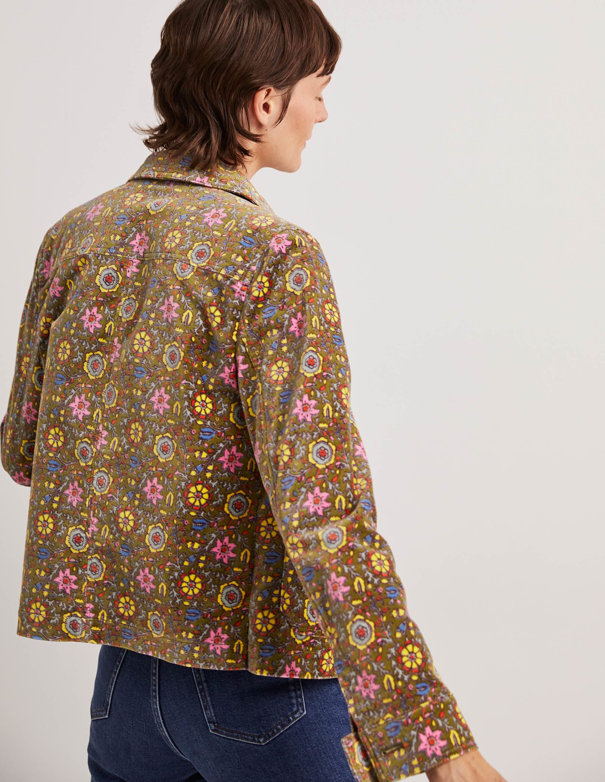  Velvet Chore Jacket-Sulphur Green, Enchanting Twig、mySite、ashleygrahame