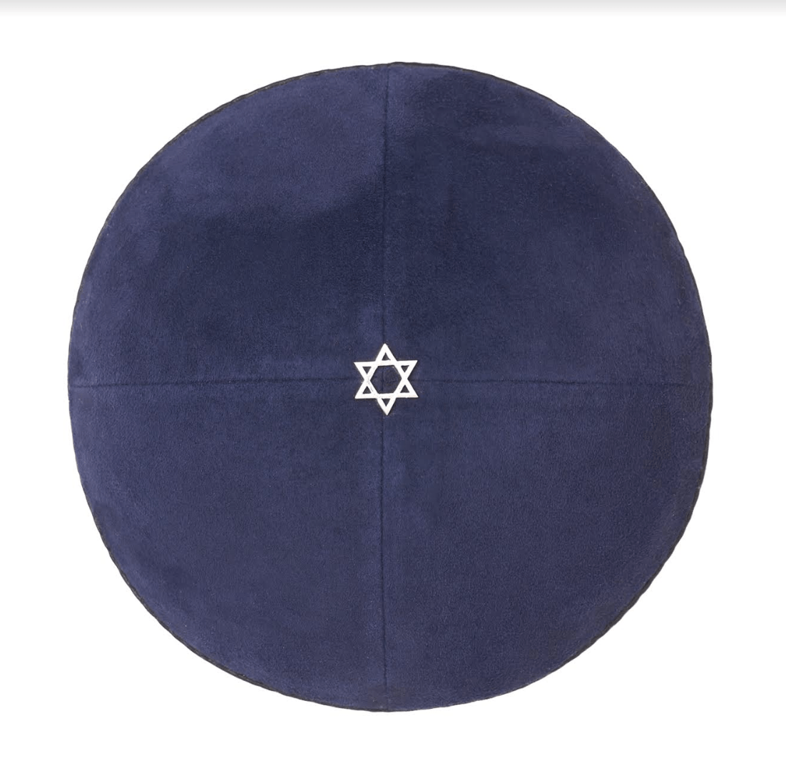 Navy Blue Suede Star of David Kippah、mySite、topwebapps