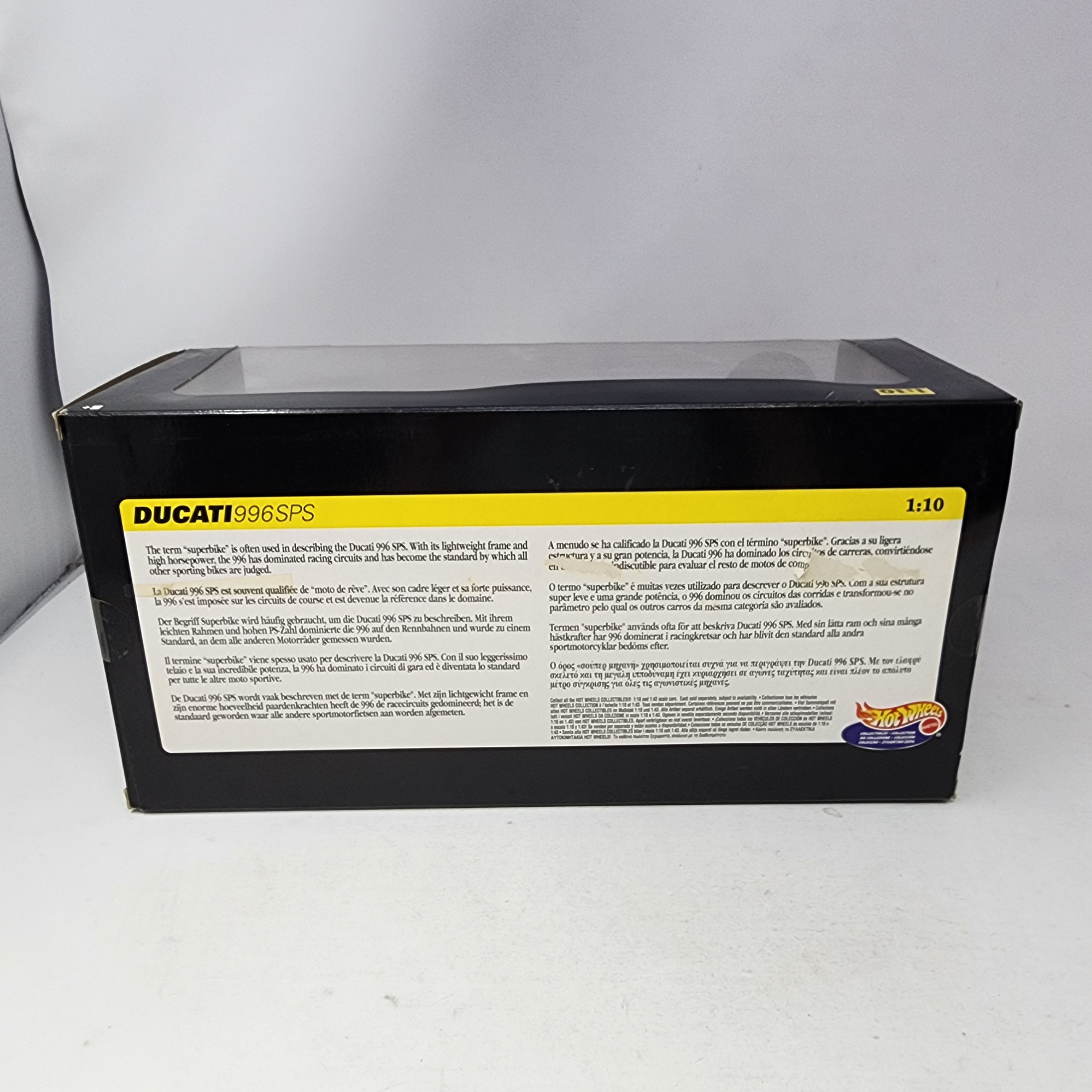 Ducati 996 SPS * Hot Wheels 1/10 Scale Collectibles、mySite、hgirdovlk