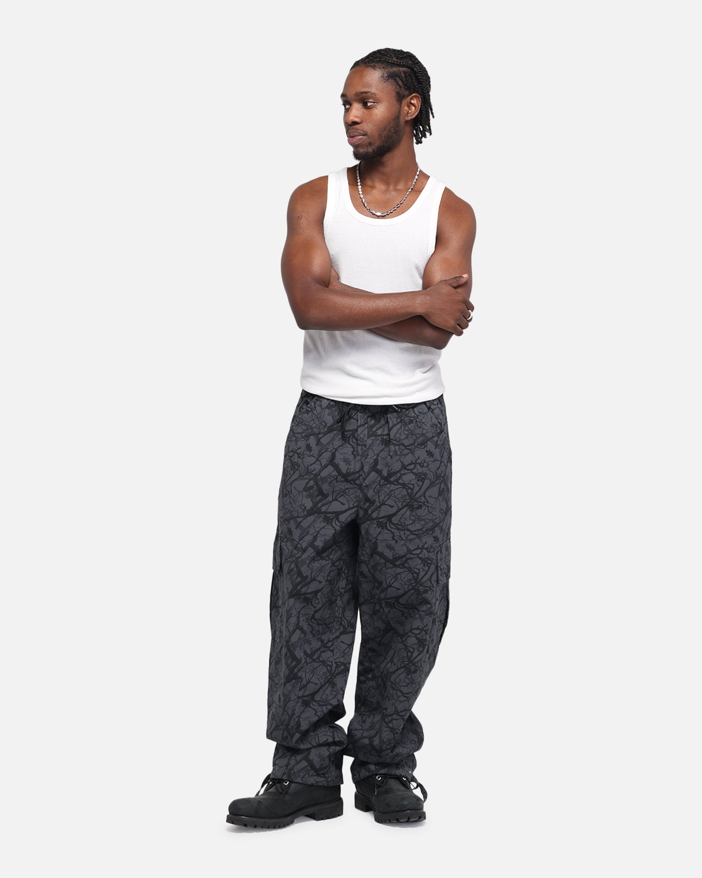 Carre Outlaw Panelled Pant Black Real Tree、mySite、zt4zffjzw