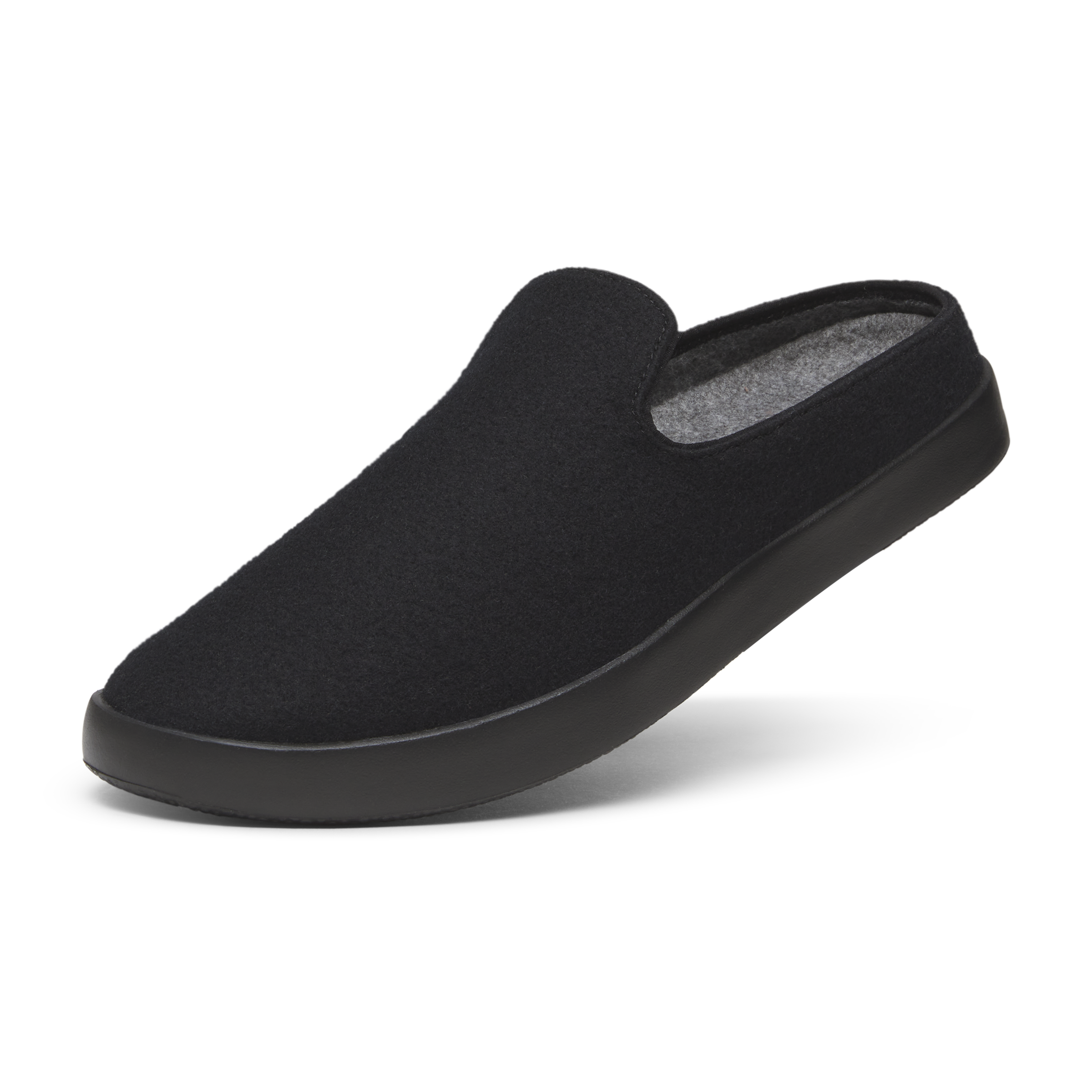  Women's Wool Lounger Mule - Natural Black (Natural Black Sole)、mySite、preschool7hills