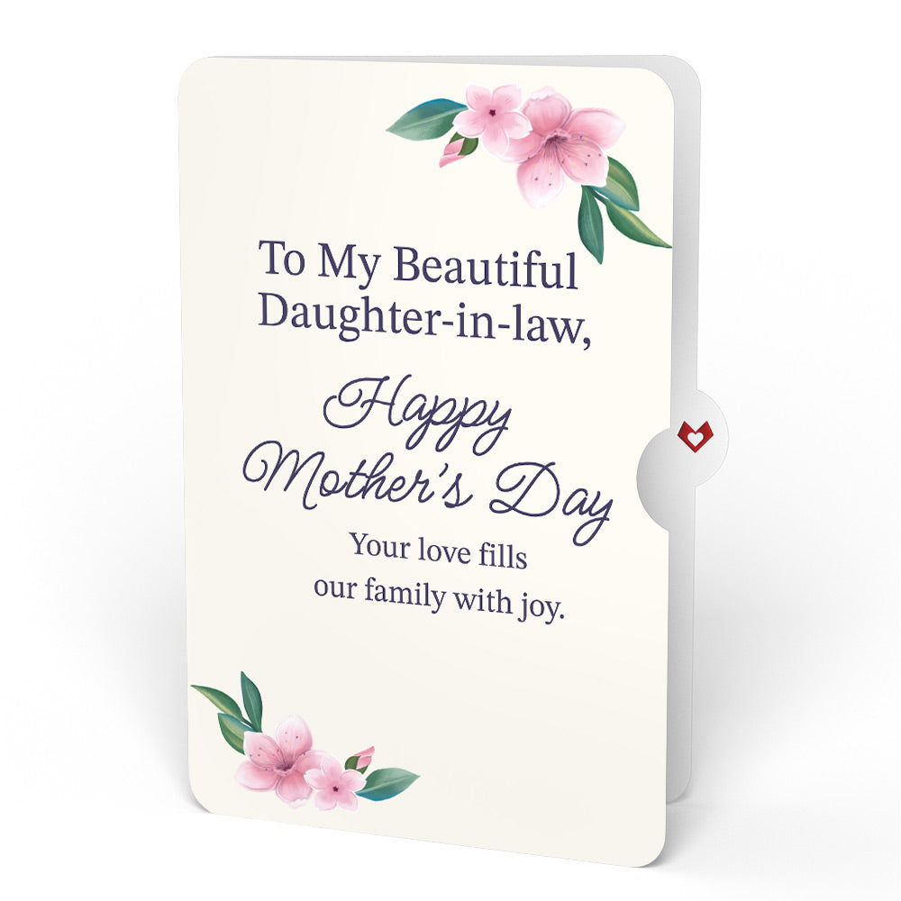 Cherry Blossom Butterfly Mother's Day Bouquet and Sentiment Set for Daughter-in-law、mySite、solidvoid