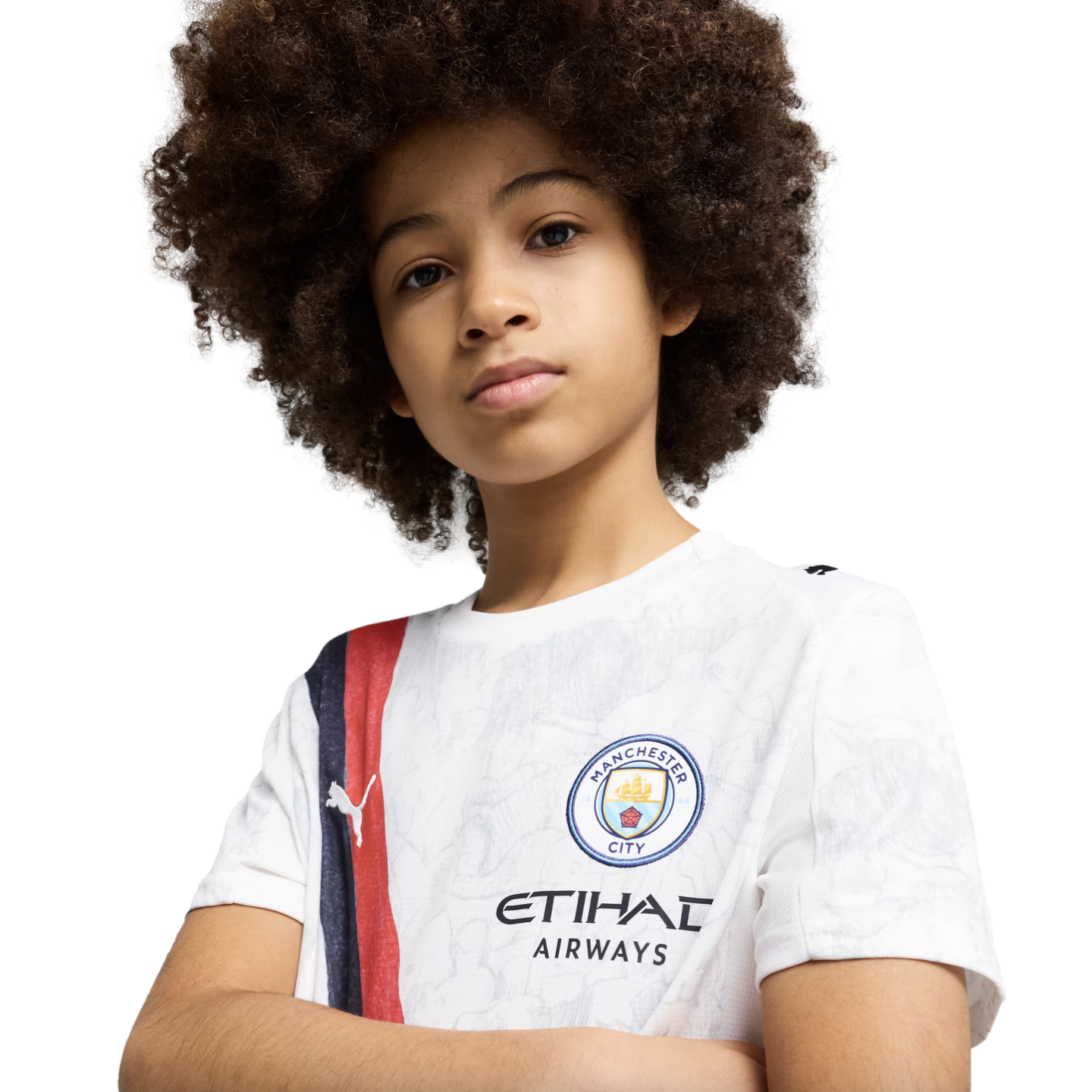 Puma Manchester City x KidSuper 2025 CWC Youth Home Jersey、mySite、noshort