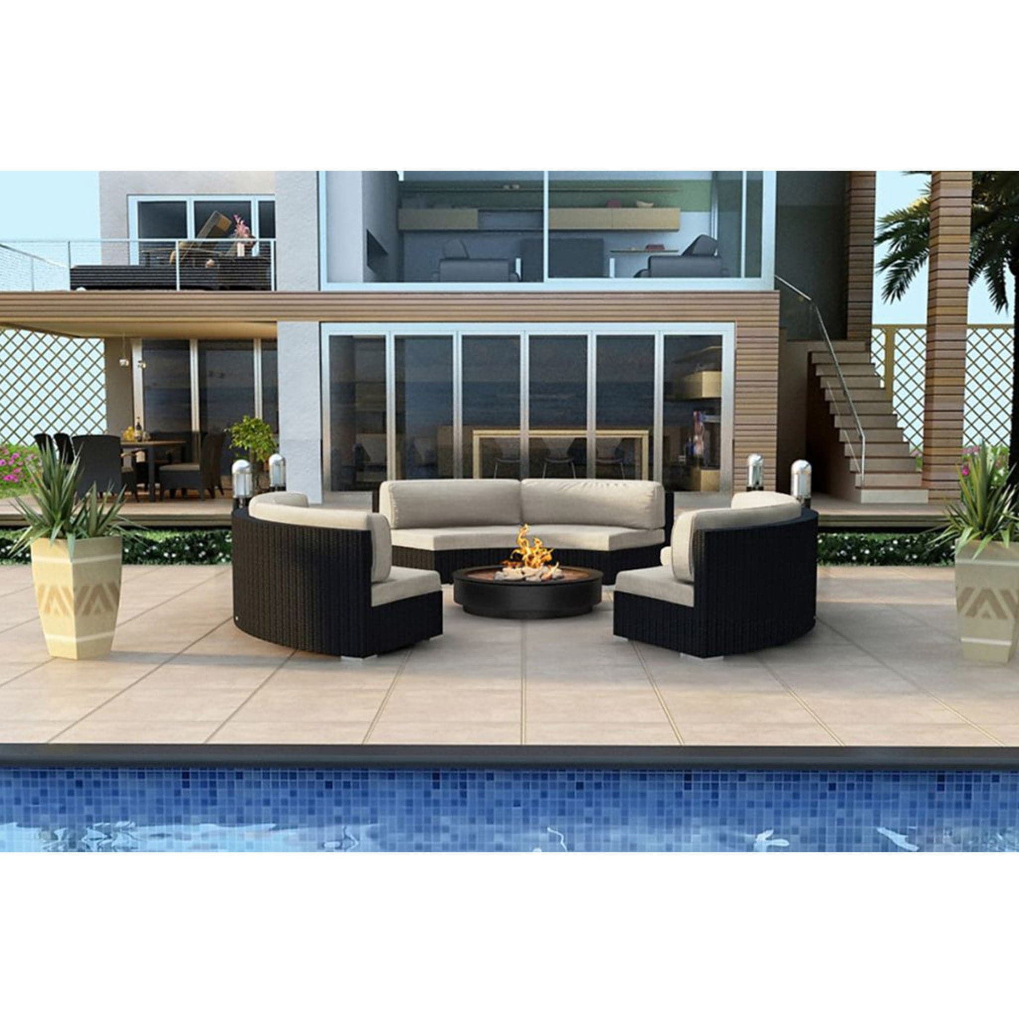 Urbana 3 Piece Curve Sectional Set、mySite、neckold