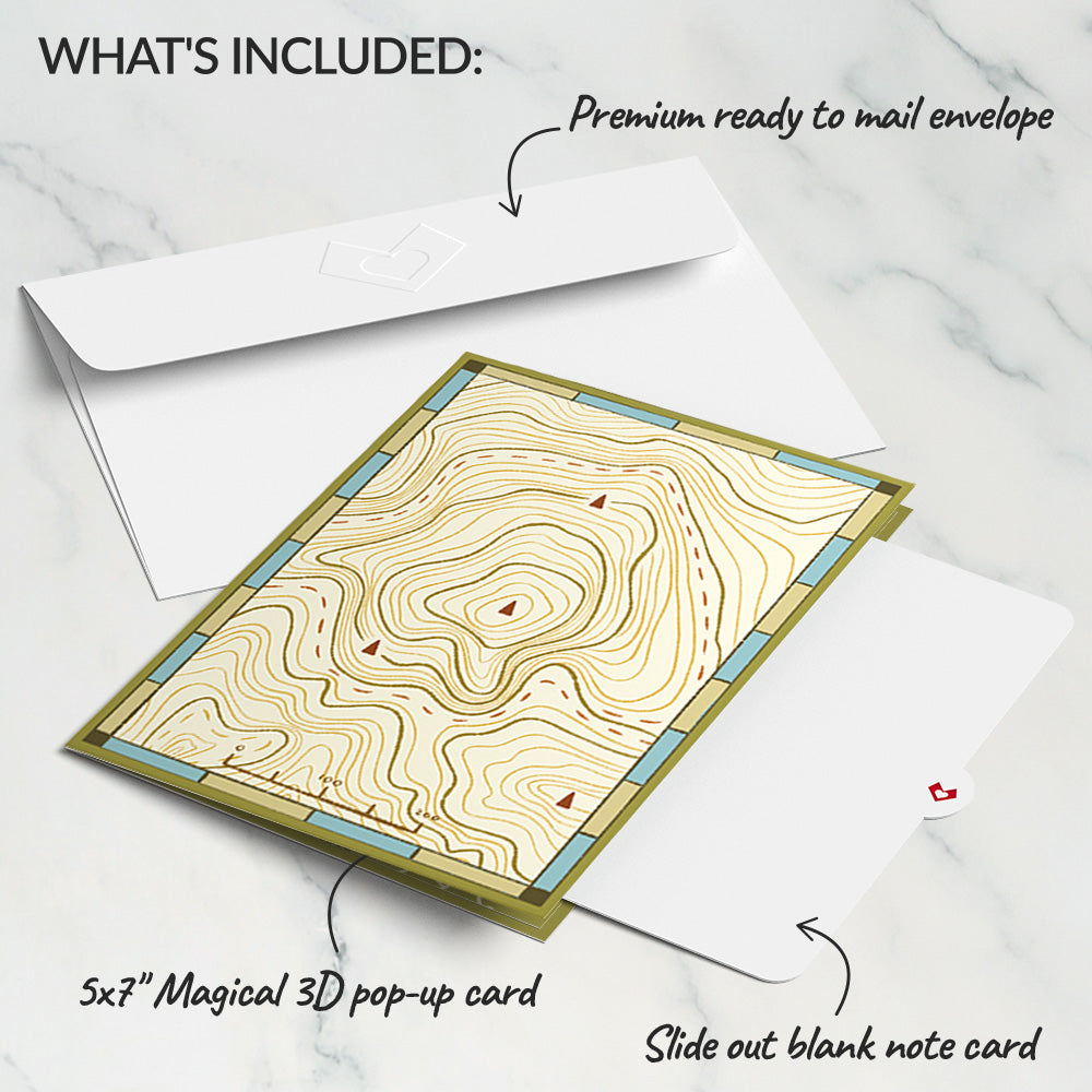 Guiding Compass Pop-Up Card、mySite、solidvoid