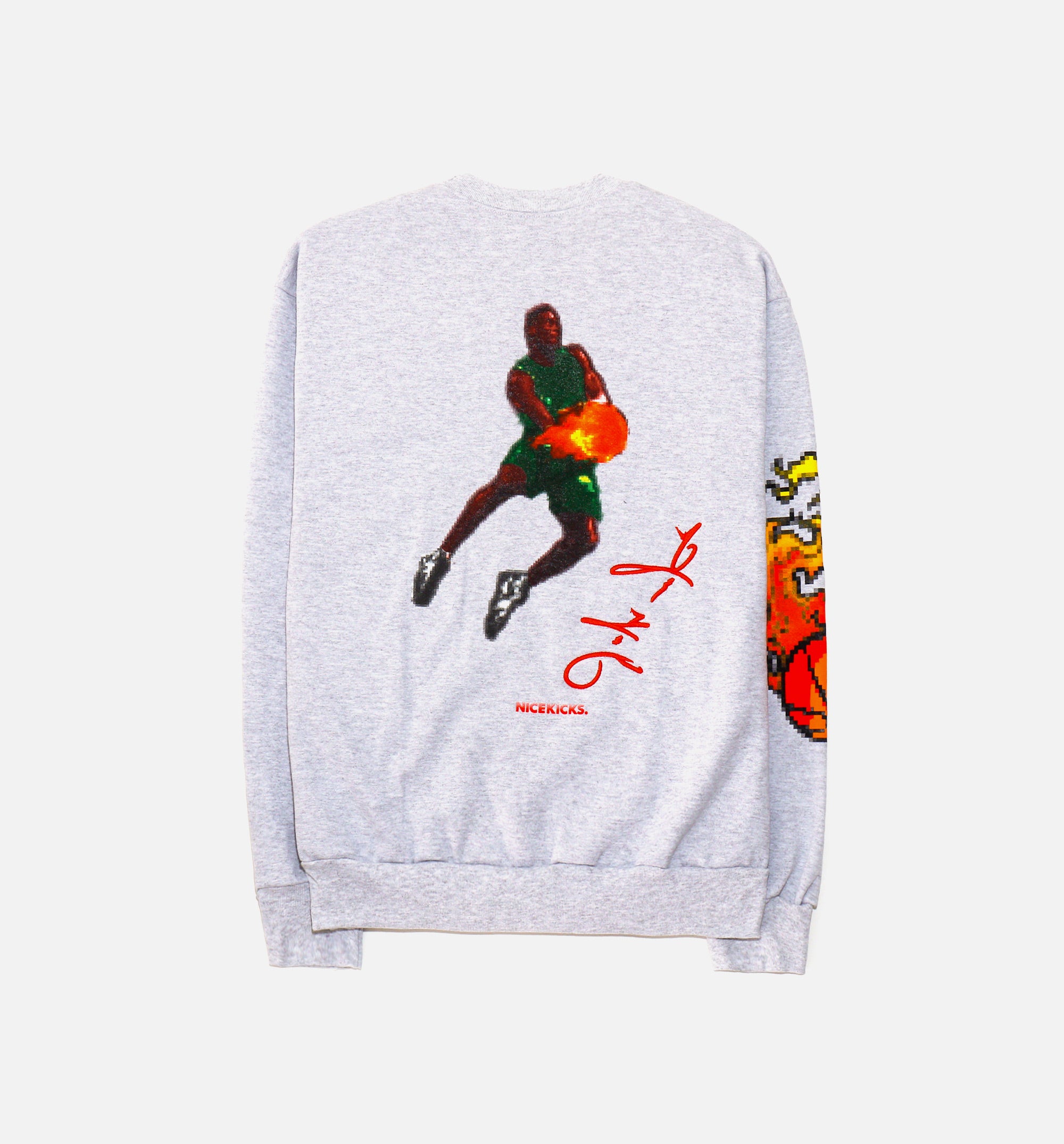 Nice Kicks x Reebok Jam Heavweight Mens Crew - Grey、mySite、dreamappss