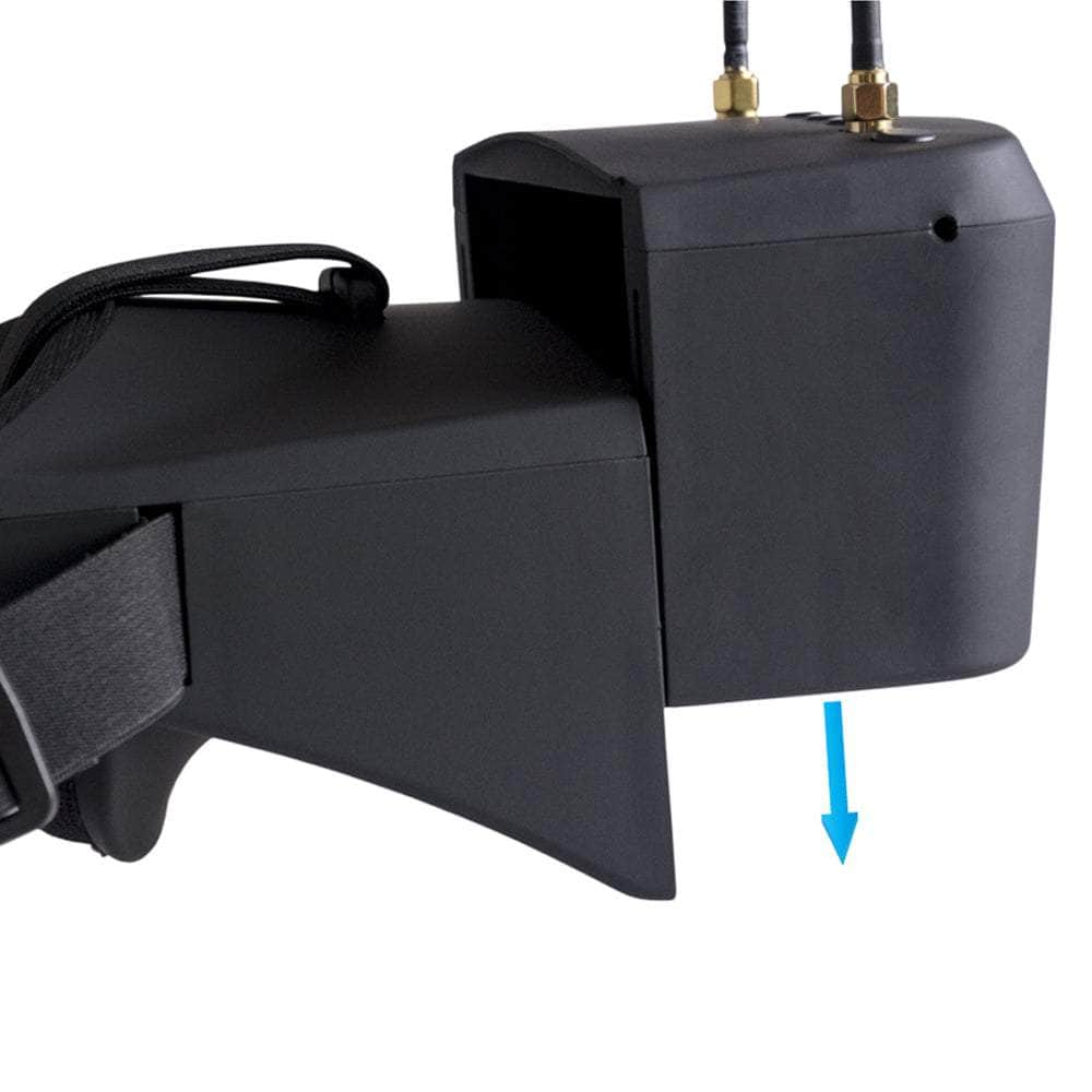  EV800D 5.8GHz 40CH Diversity FPV Goggles with DVR、mySite、merchandisen