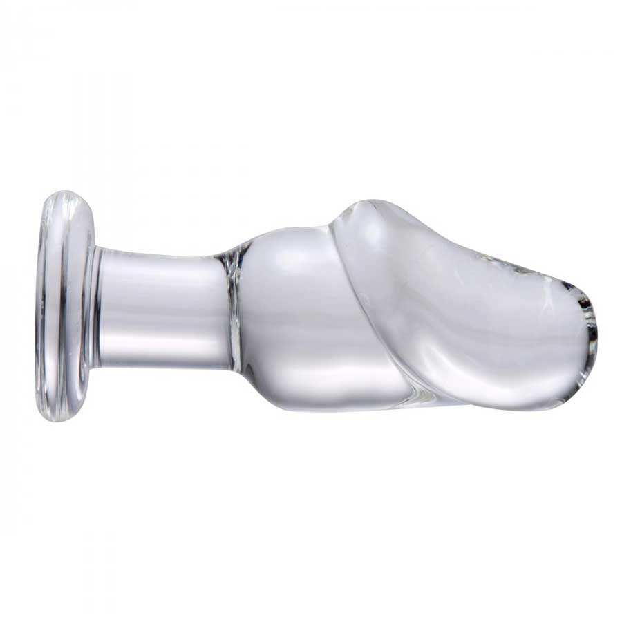 Asvini Glass Penis Shaped Anal Plug by Trinity Vibes、mySite、bottomscart