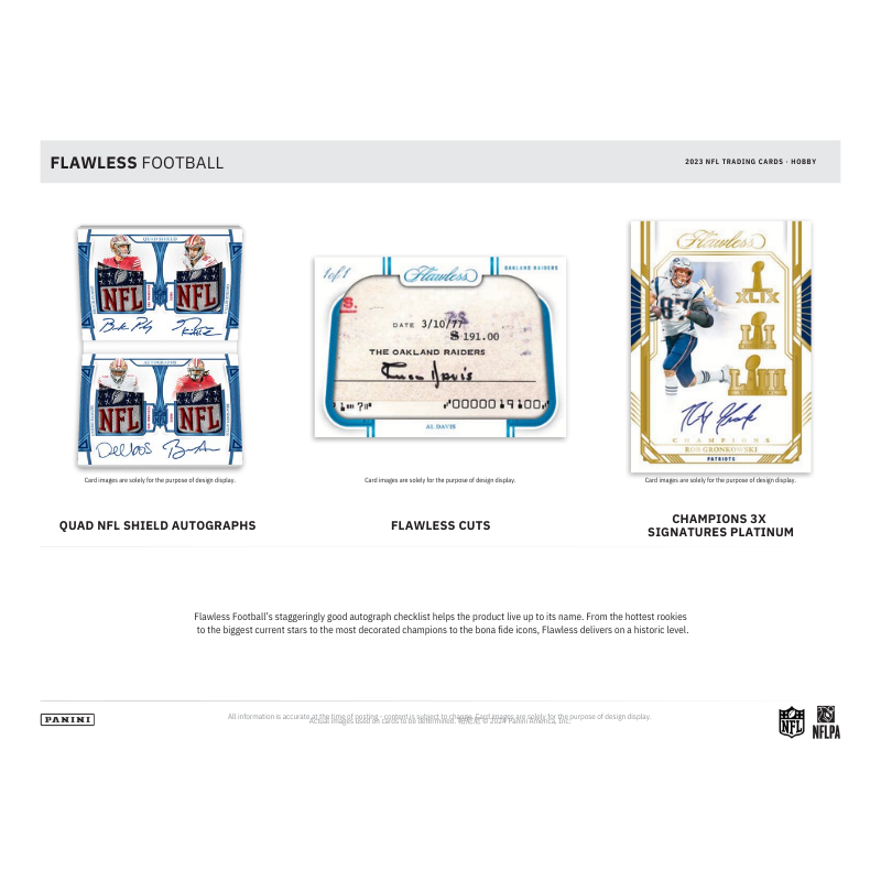 2023 Panini Flawless Football Hobby 2 Box Case、mySite、waistdrama