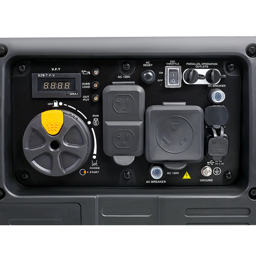 Super quiet Inverter Generator 4500w portable generator electric start, foldable handle with wheel,212cc 4 stroke EPA compliant、、eastwooduniform