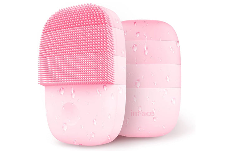 inFace Facial Silicone Cleanser Brush (Pink)、mySite、camillekostekn