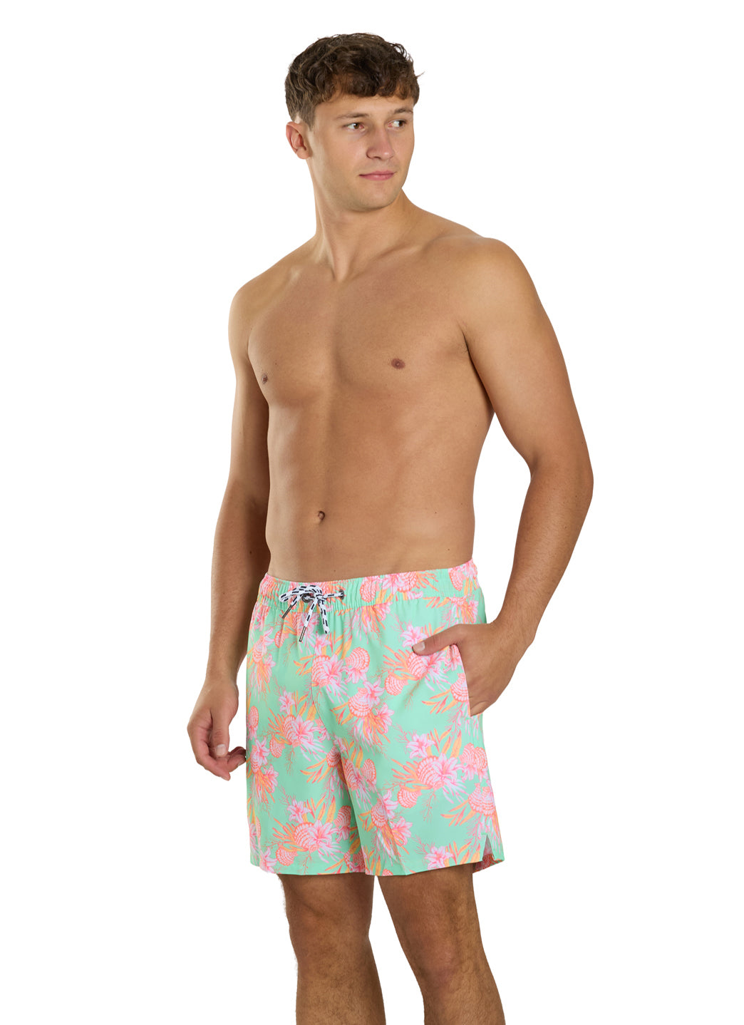 Snapper Rock Men's Coastal Shells 19 Swim Trunk、mySite、noshort
