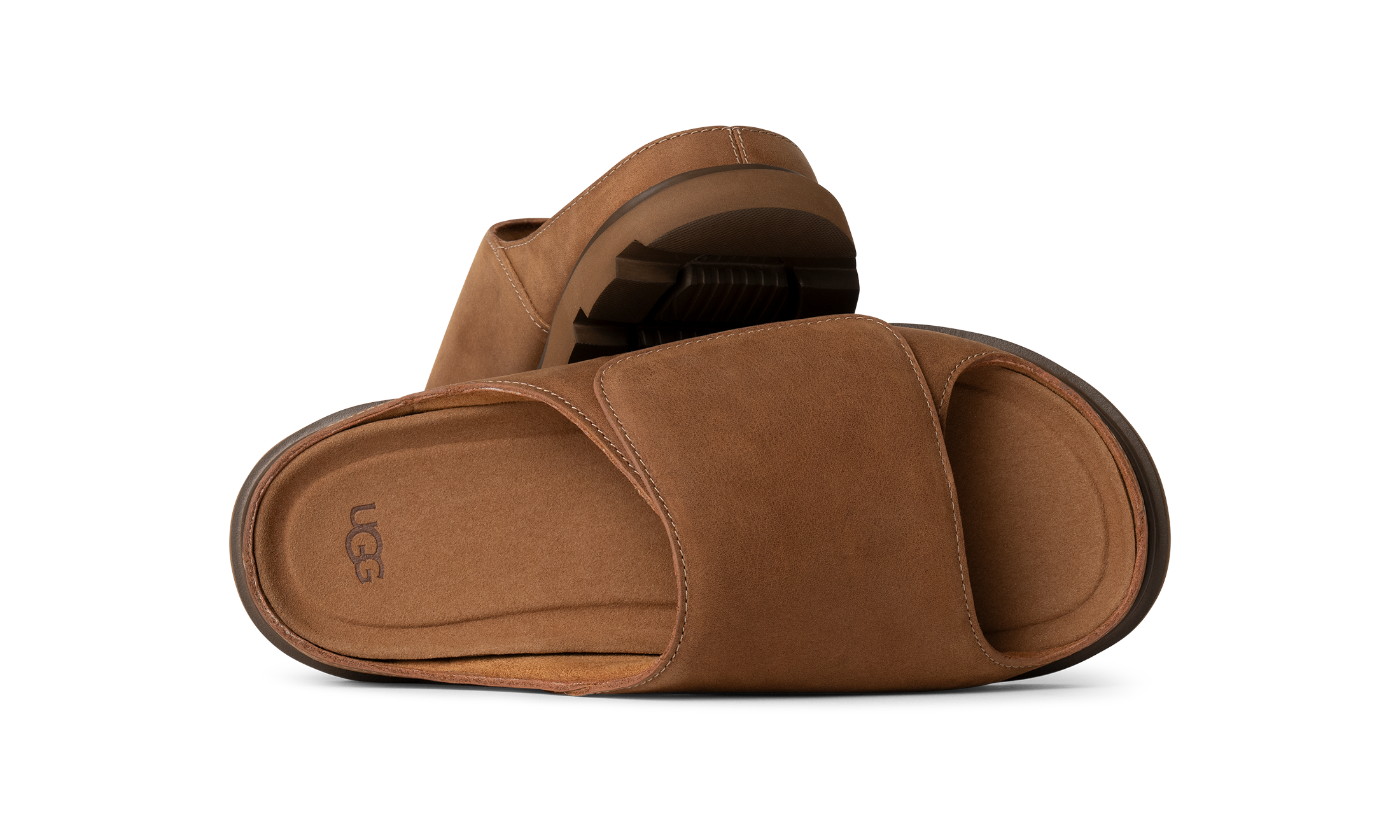  UGG Men's Solano Slide Sandal - Chestnet、mySite、preschool7hills