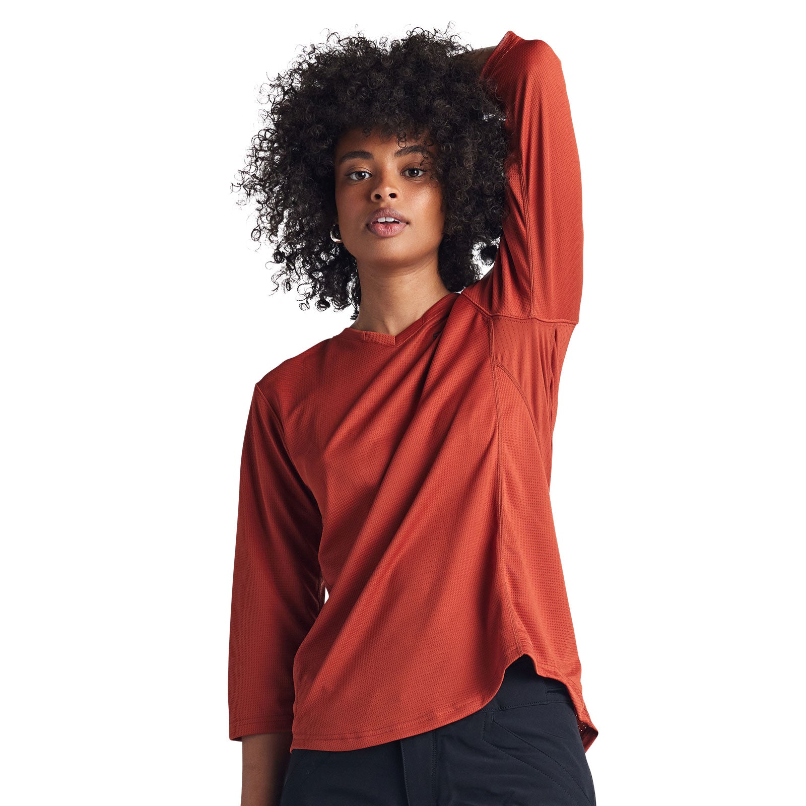 Womens Mischief Jersey Solid Henna、mySite、dreamappss