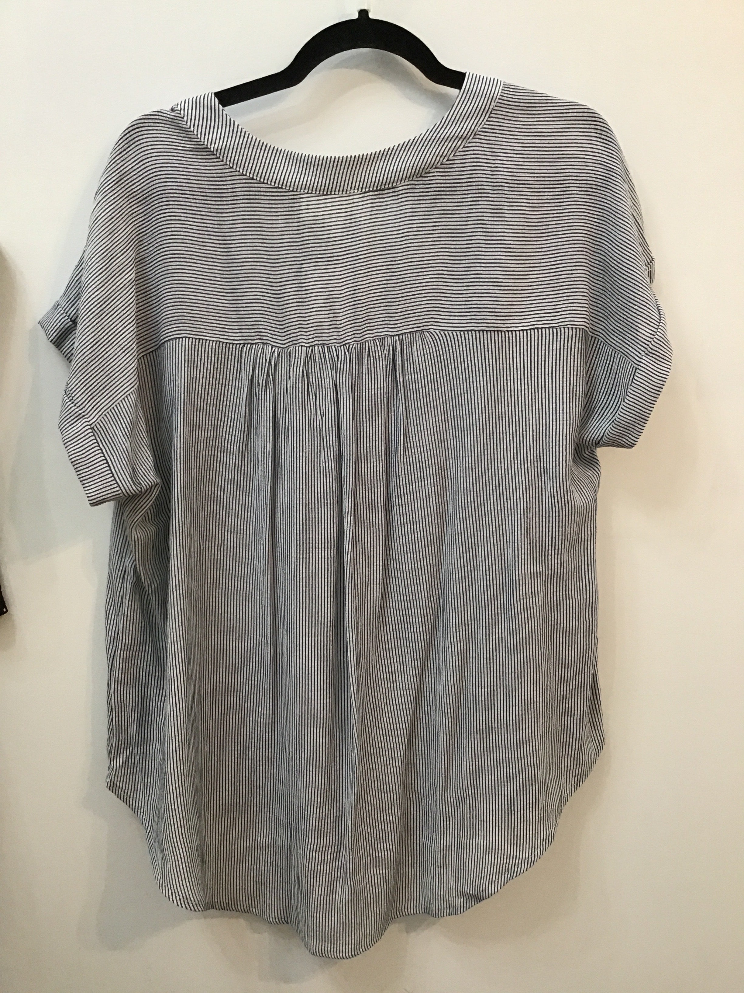 Amy's Pin Striped Blouse、mySite、garagedoors4me