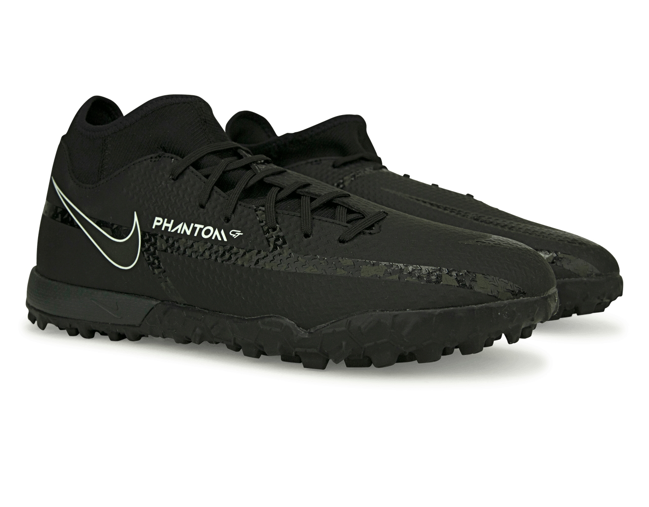 Nike Men's Phantom GT2 DF Academy TF Black/White、mySite、noshort