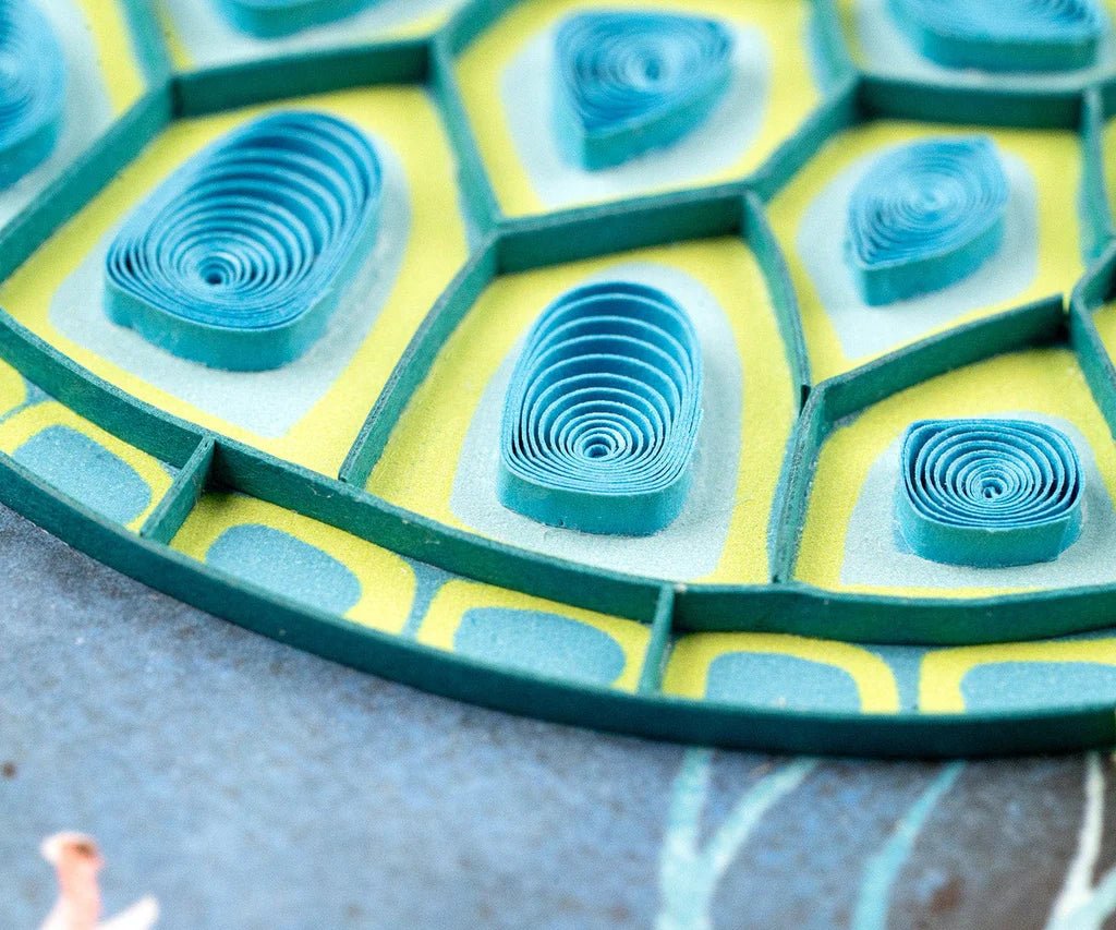  Decorative Sea Turtle Greeting Card、mySite、elrpsem3k