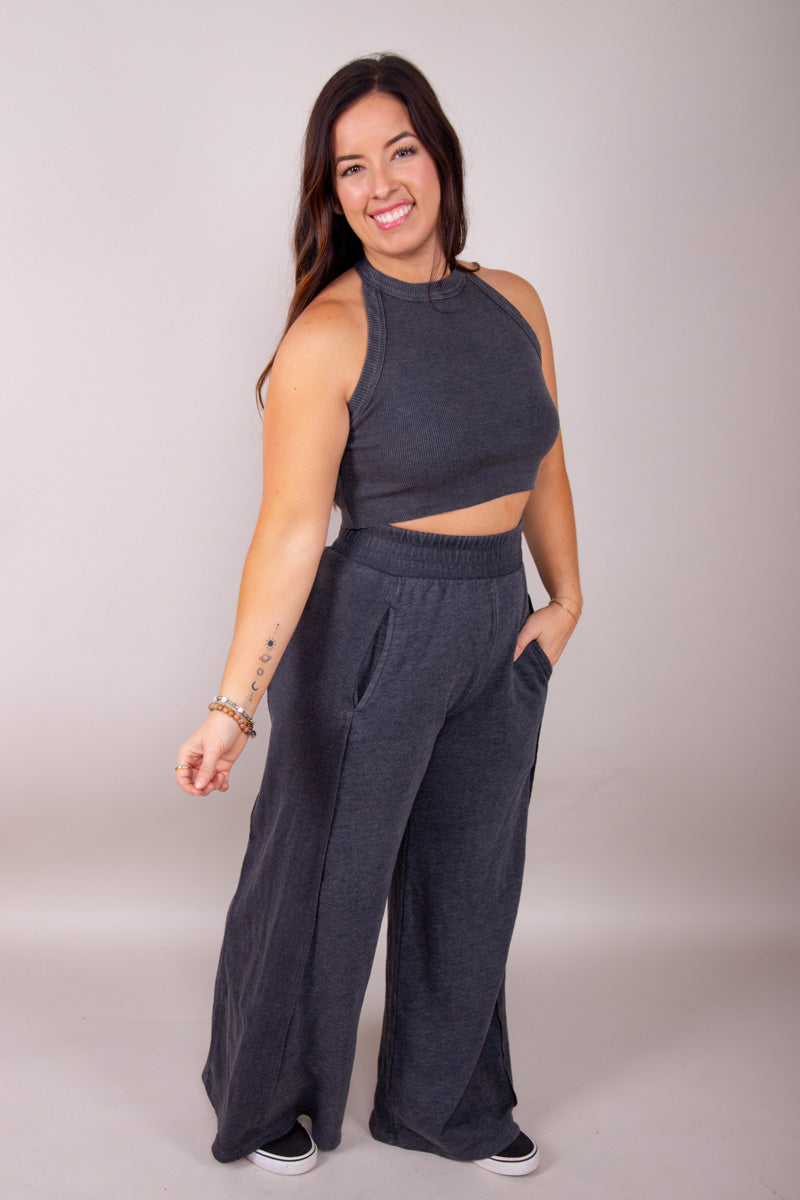 Chasing Sundays Lounge Set - Charcoal、mySite、hinf8tx79