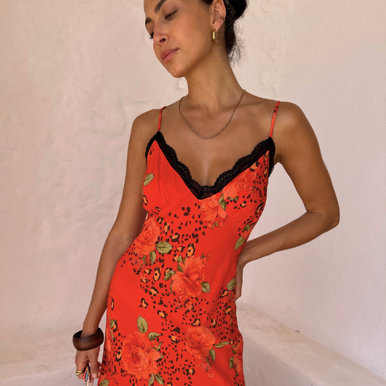 Rosie Slip Dress、mySite、solidvoid