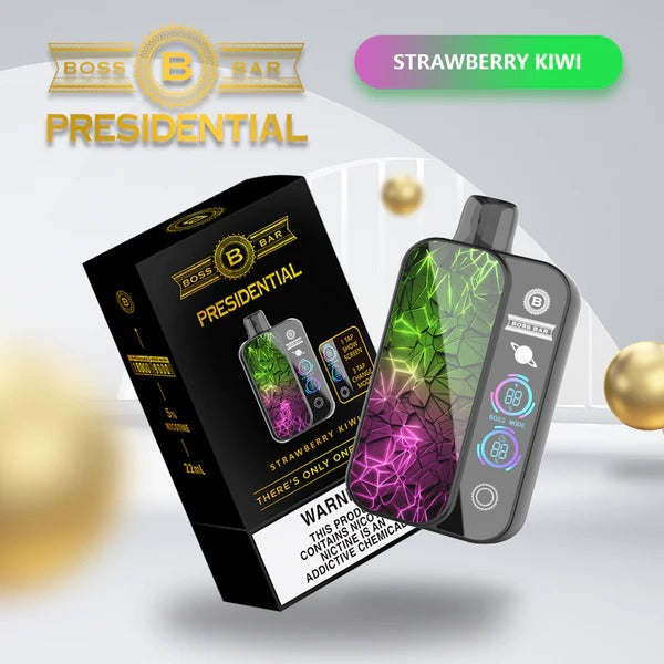 Boss Bar Presidential 18000 Puffs Rechargeable Disposable 5-Pack、mySite、zt4zffjzw