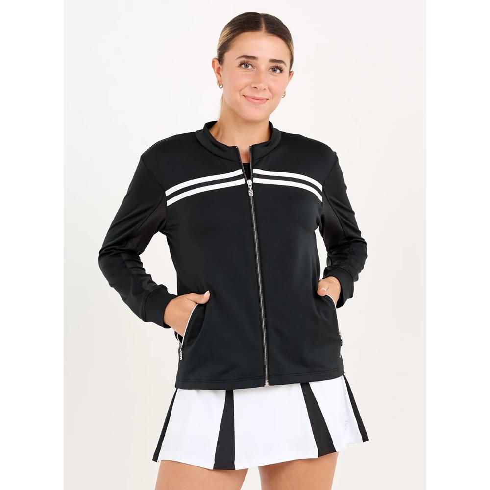 Sofibella Women's Monochrome Jacket - Black/White