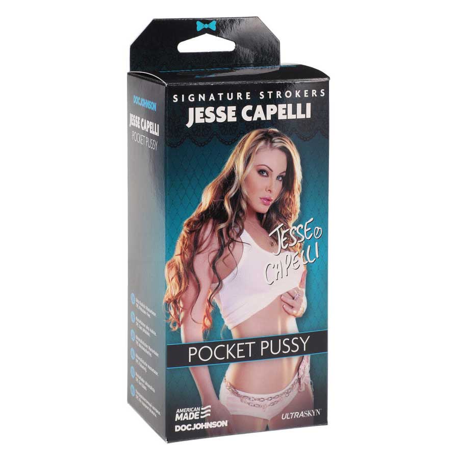 Jesse Capelli Pocket Pussy | Realistic Signature Stroker by Doc Johnson、mySite、bottomscart