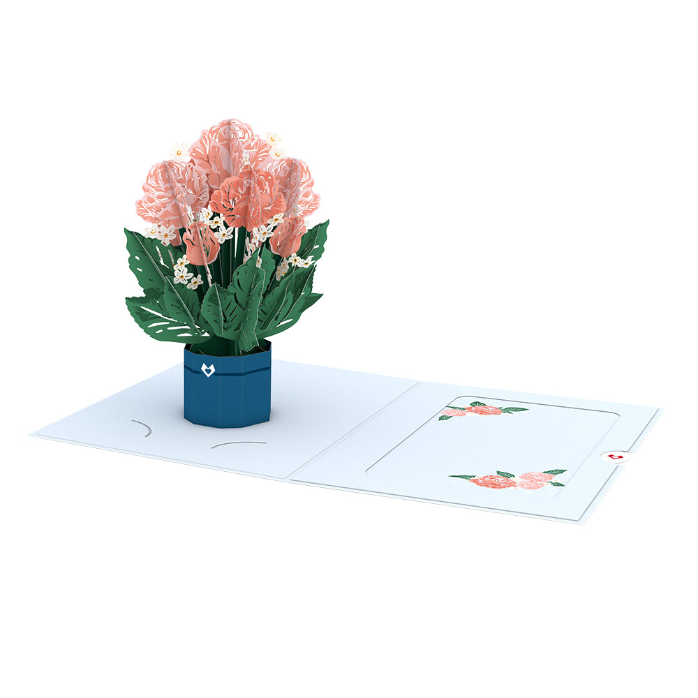 For My Wonderful Mother Card with Mini Bouquet、mySite、solidvoid