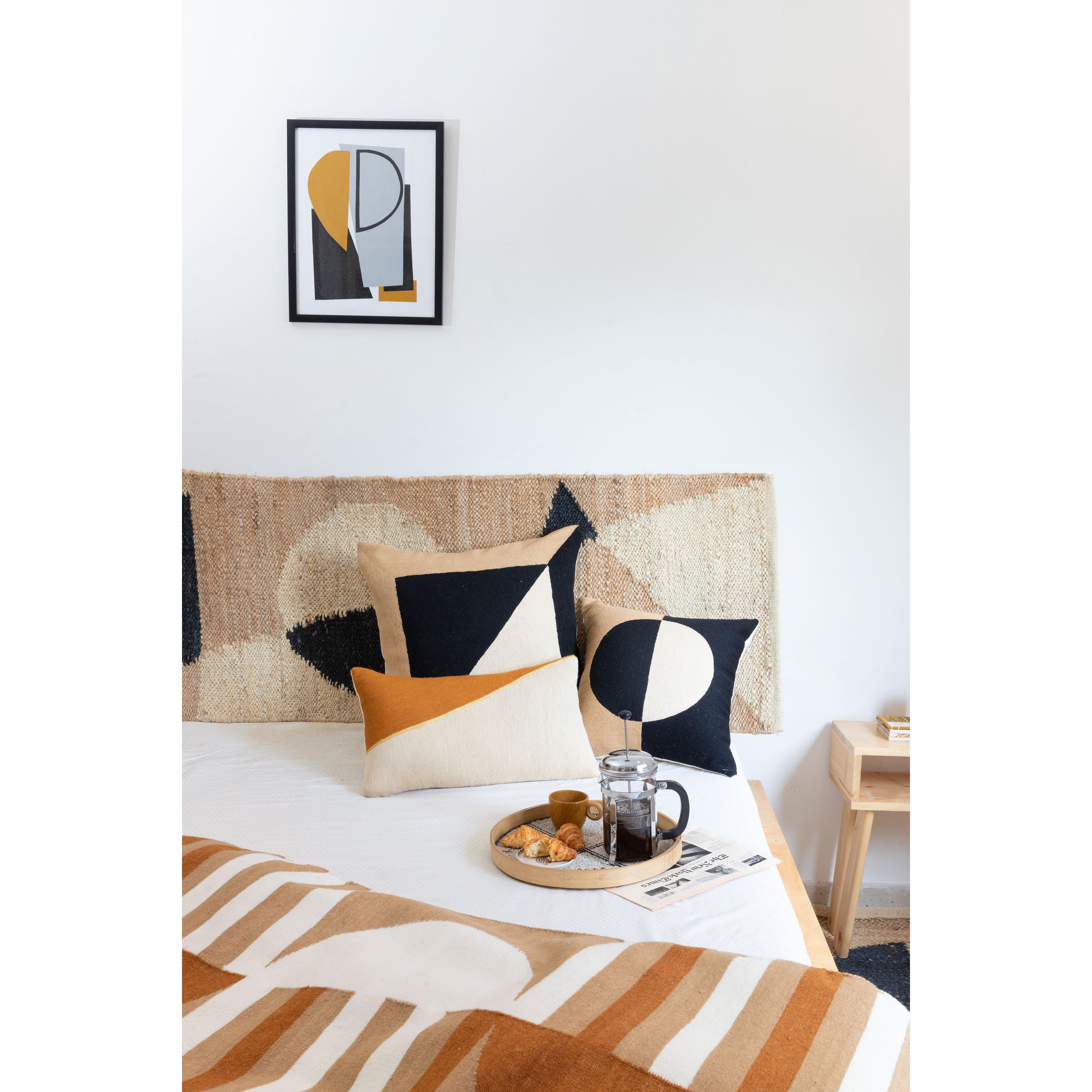 Marianne Square Pillow Black、mySite、gigharbornorthrealestate