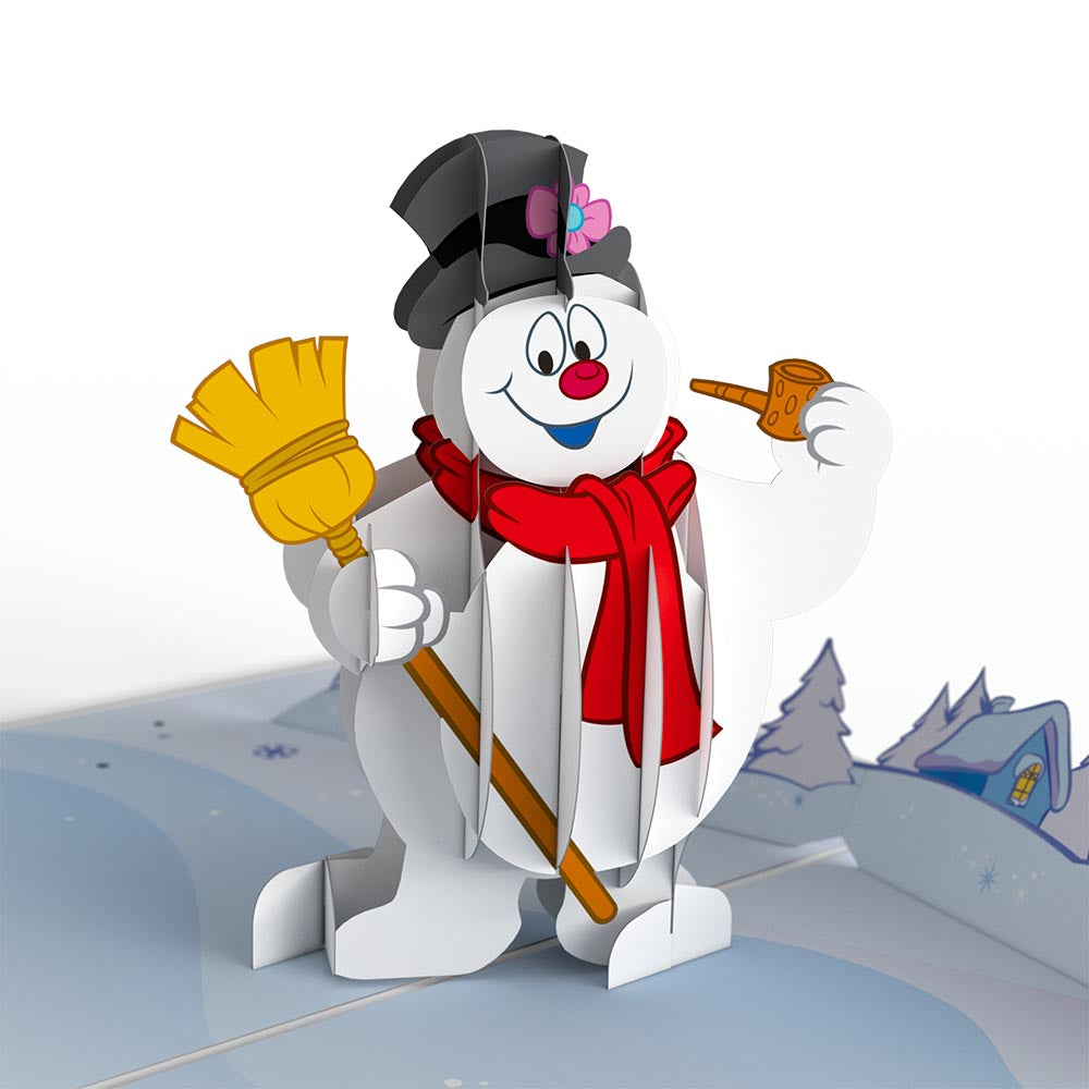 Frosty The Snowman Jolly Happy Christmas Pop-Up Card、mySite、solidvoid