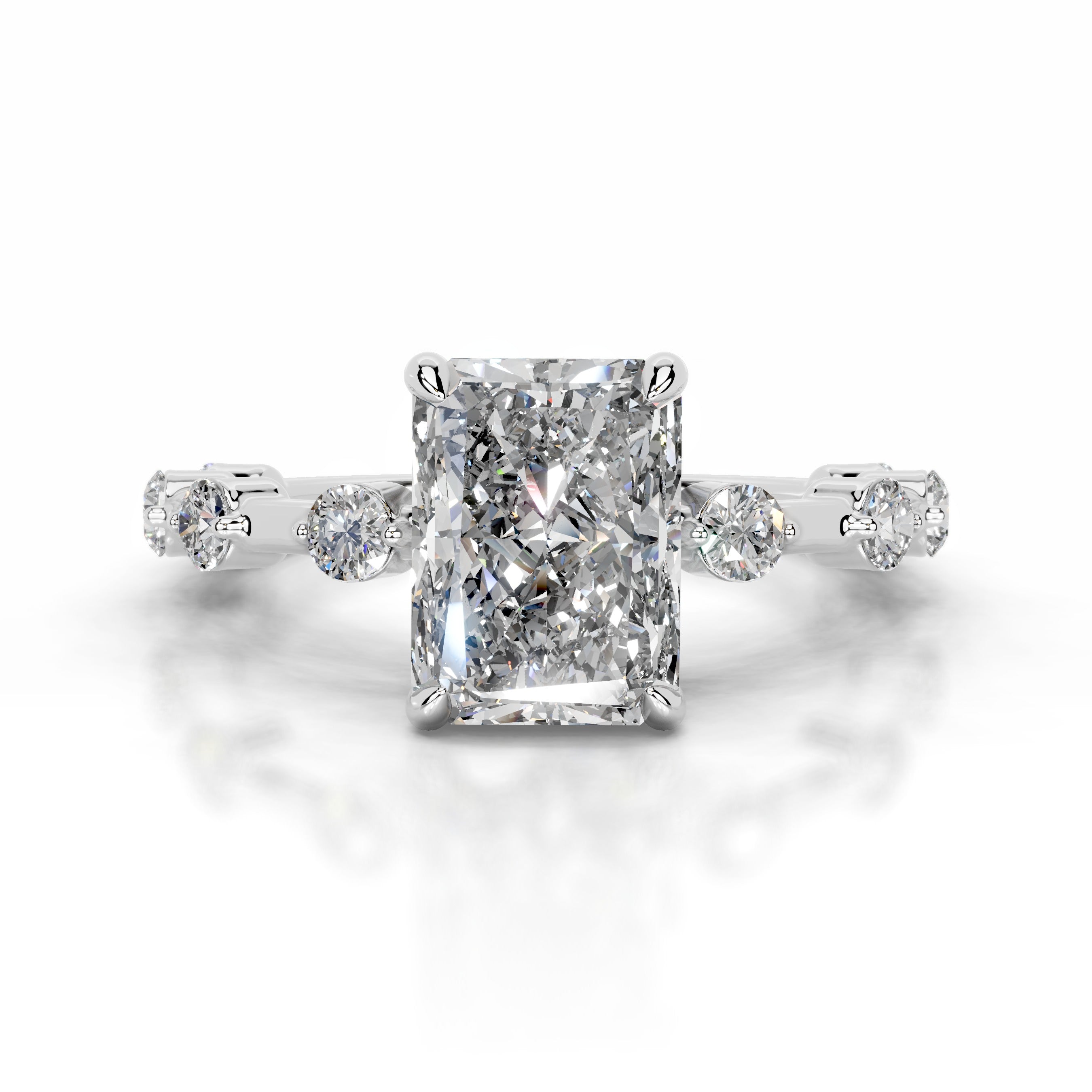 Ksenia Diamond Engagement Ring - 14K White Gold、mySite、hinf8tx79