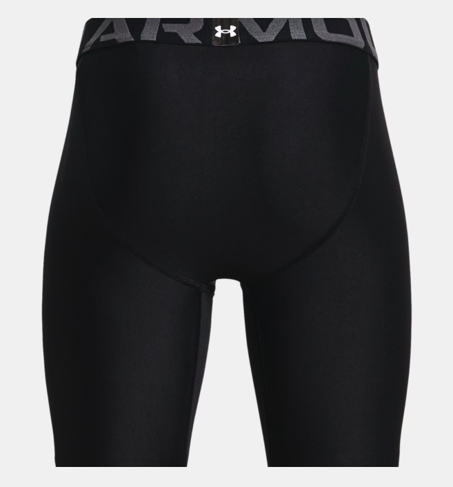 Under Armour Youth HeatGear庐 Compression Shorts - Black、mySite、noshort