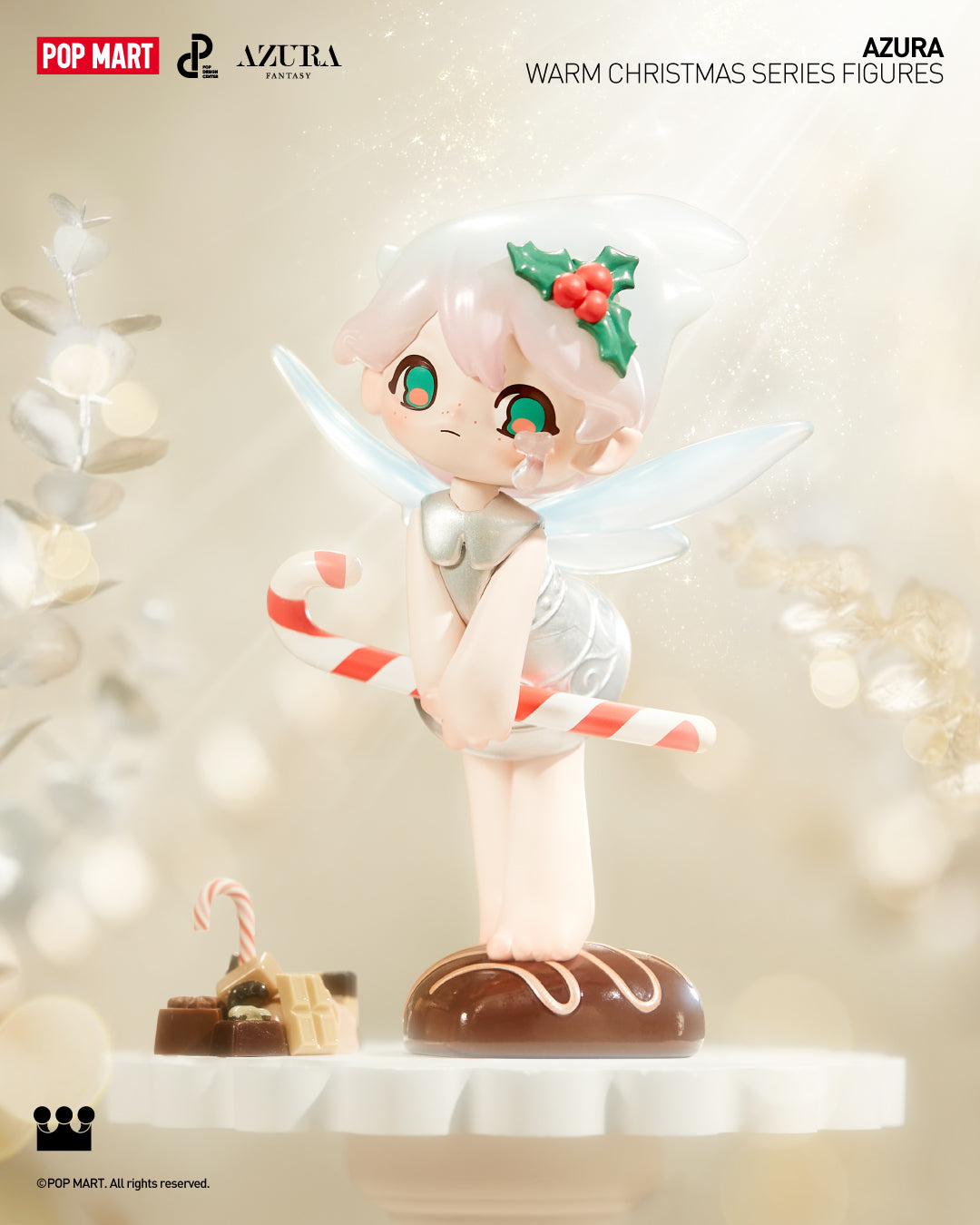  POP MART AZURA Warm Christmas Series Figures、mySite、greenlandpopulation