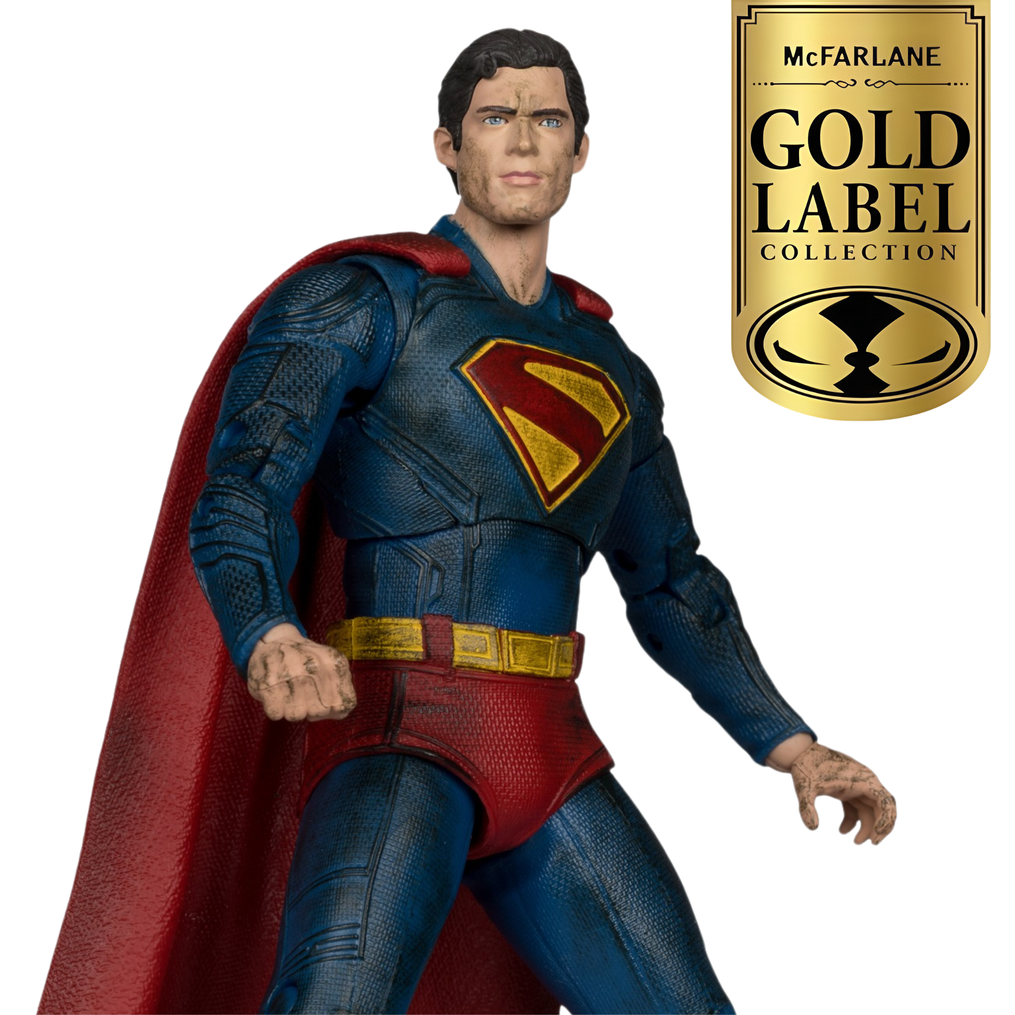 DC Multiverse Gold Label Superman Battle Damage Superman Movie (2025)、mySite、hgirdovlk