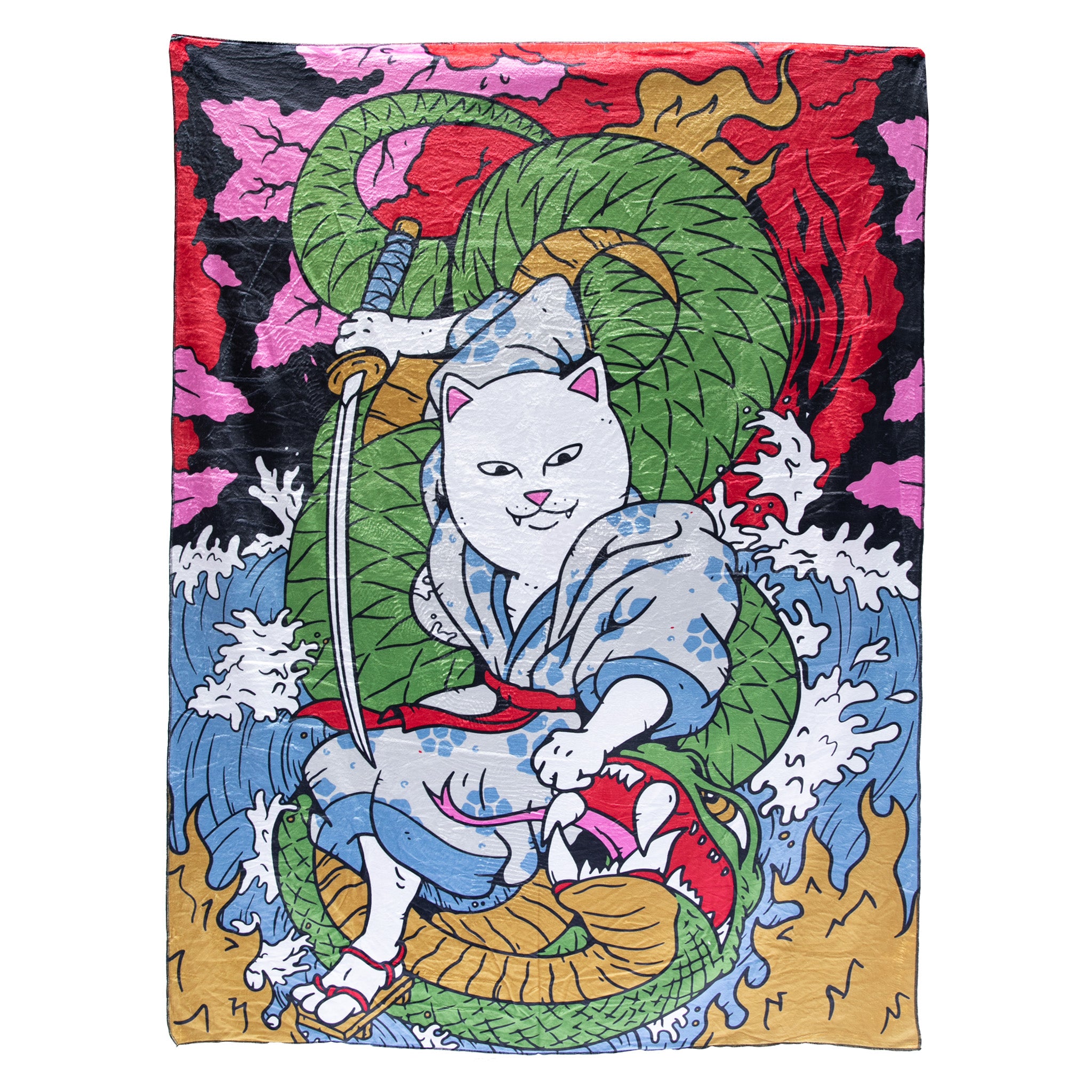  Nermurari Warrior Plush Blanket、mySite、merchandisen