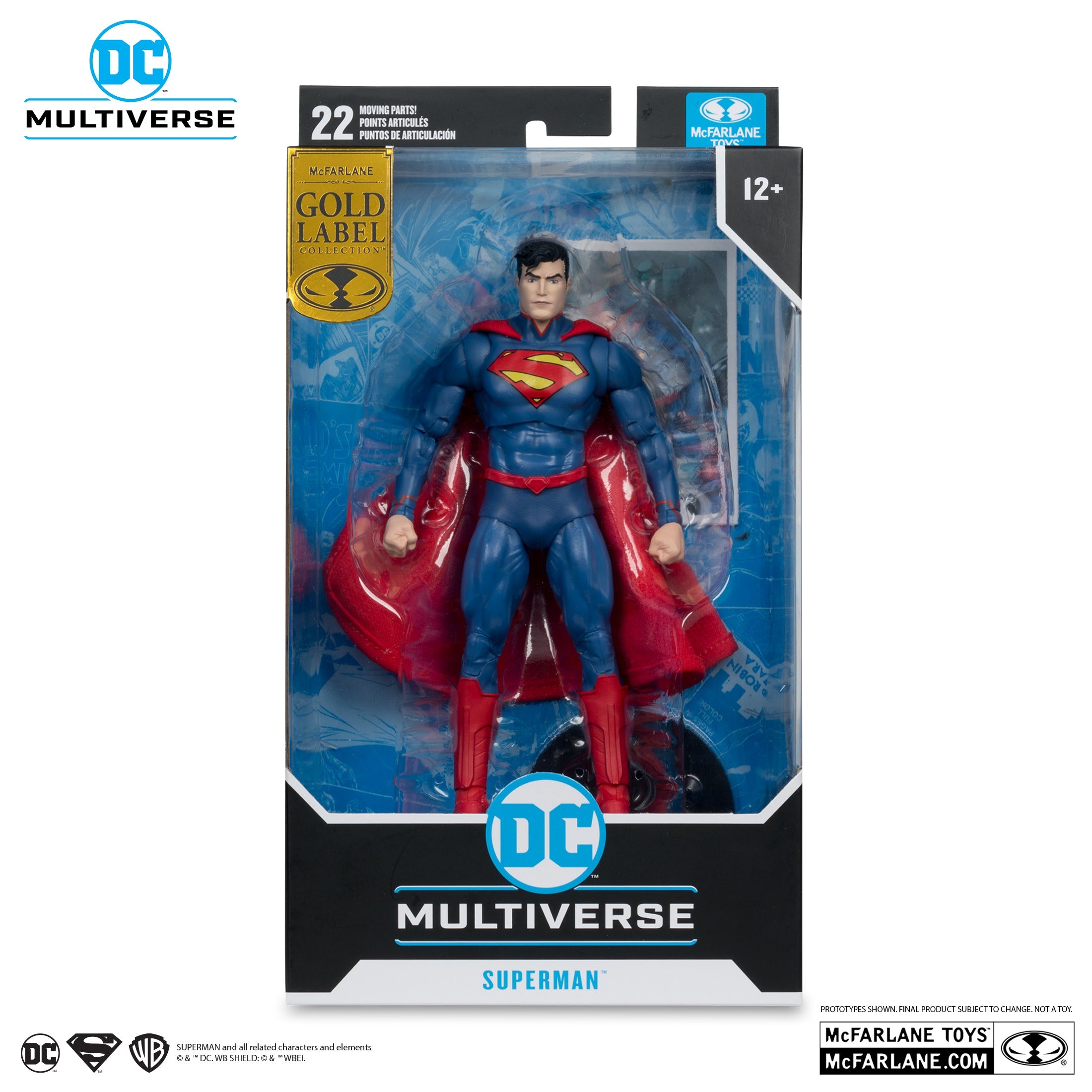 DC Multiverse Exclusive Gold Label Superman (New 52)、mySite、hgirdovlk